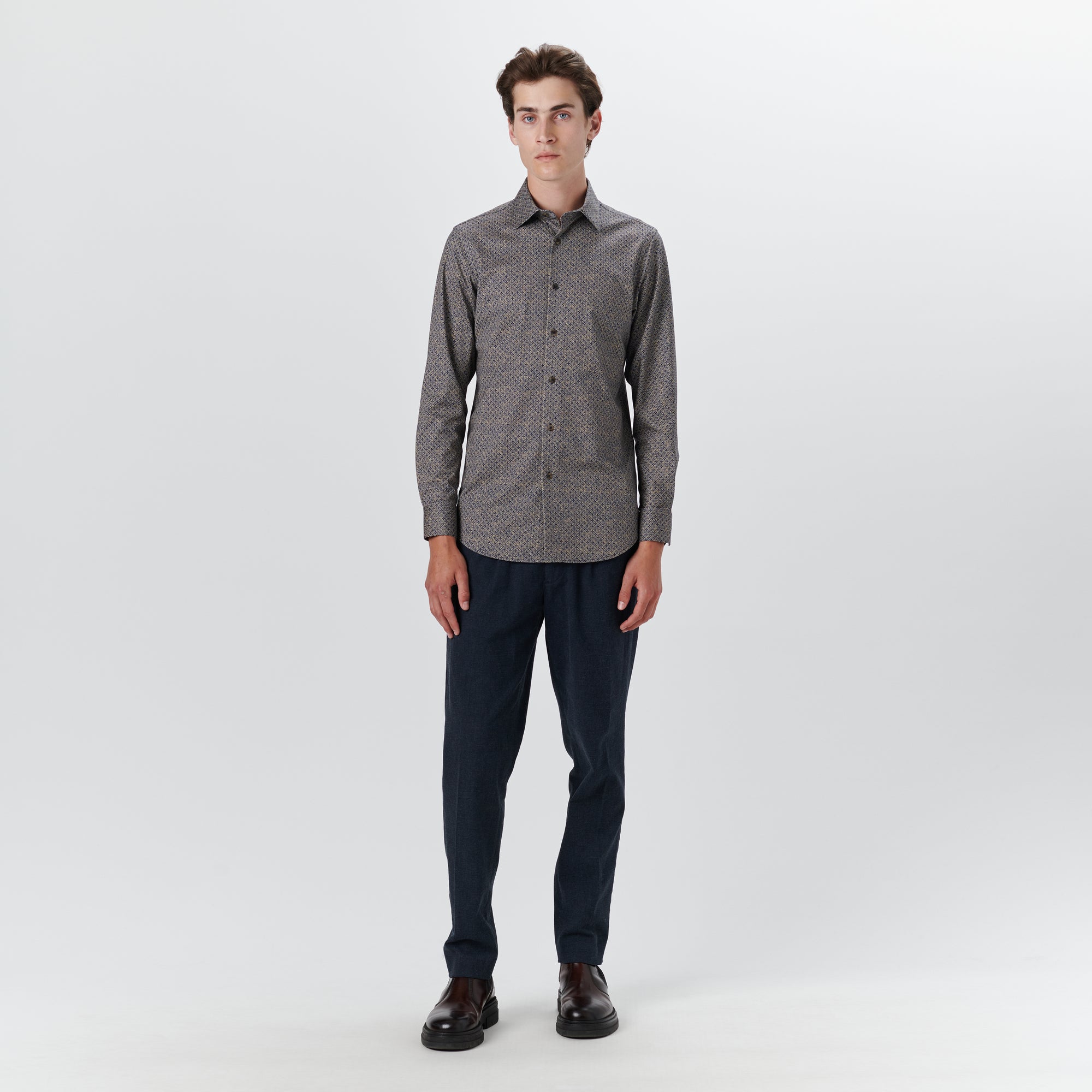 JAMES Medallion Print OoohCotton Shirt