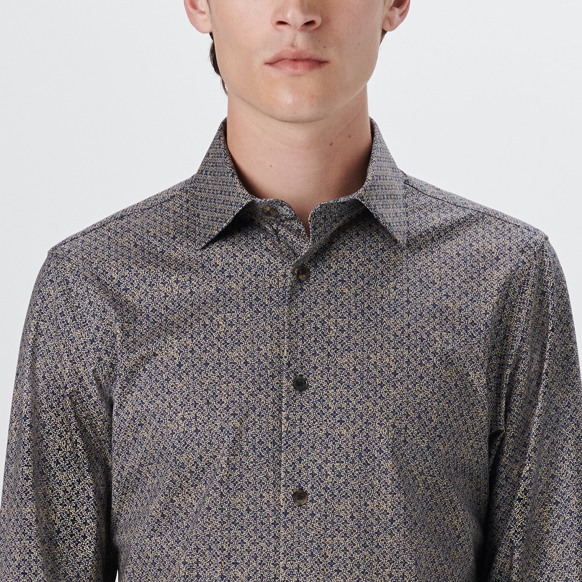 JAMES Medallion Print OoohCotton Shirt