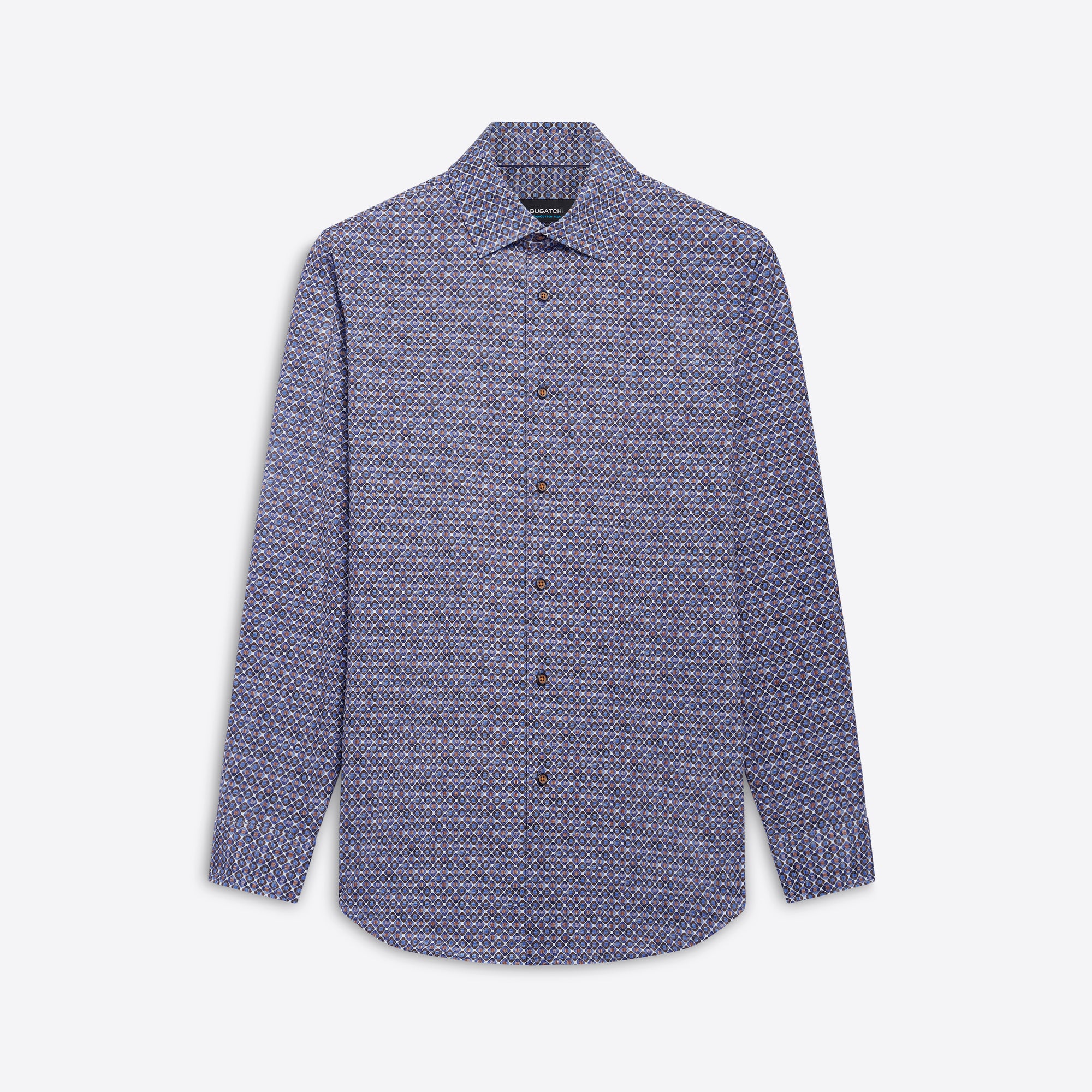 JAMES Diamond Print OoohCotton Shirt