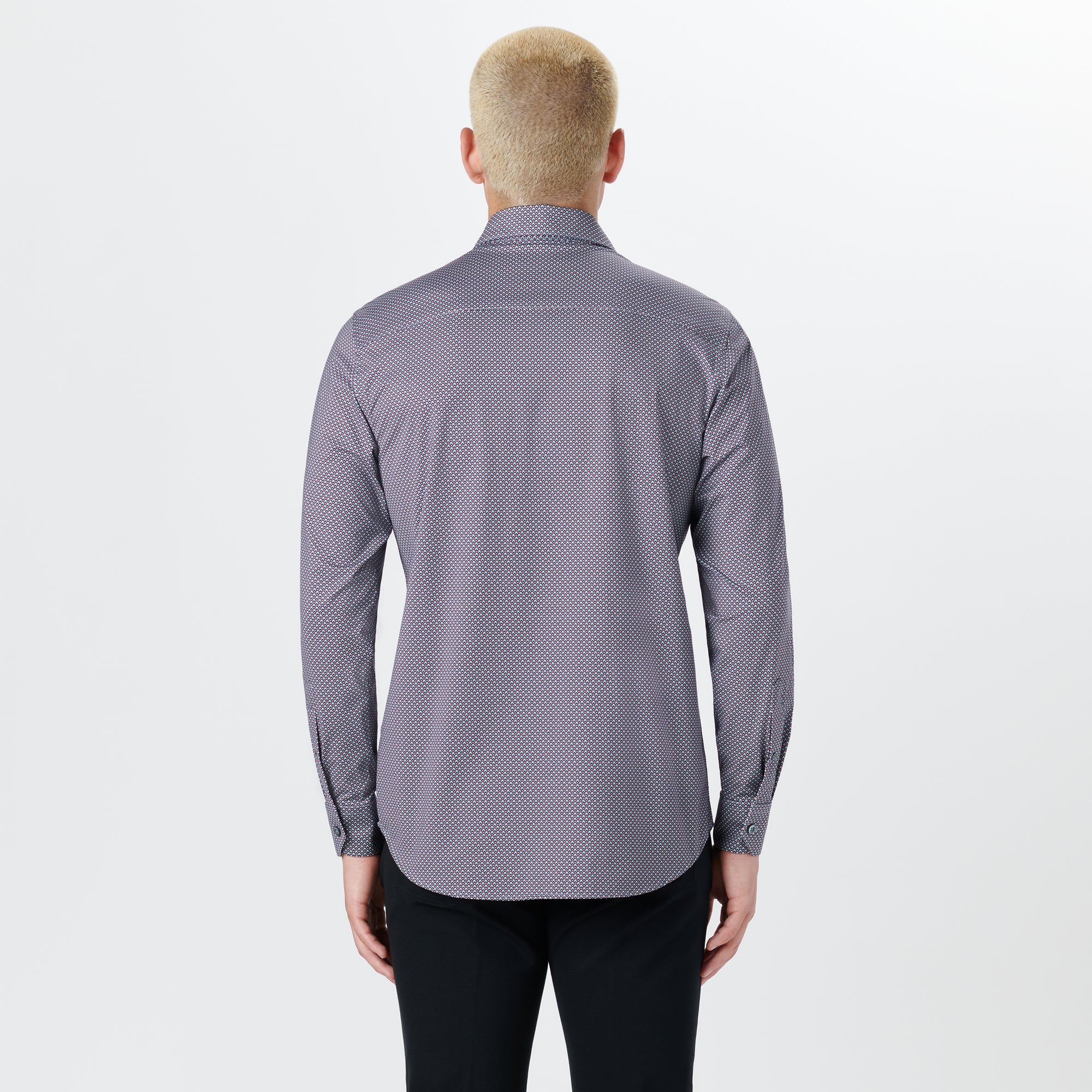 JAMES Geometric Print OoohCotton Shirt