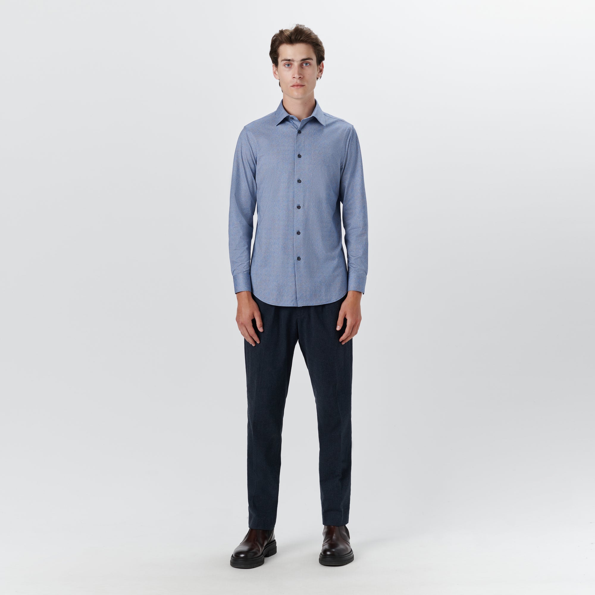 JAMES Geometric Print OoohCotton Shirt