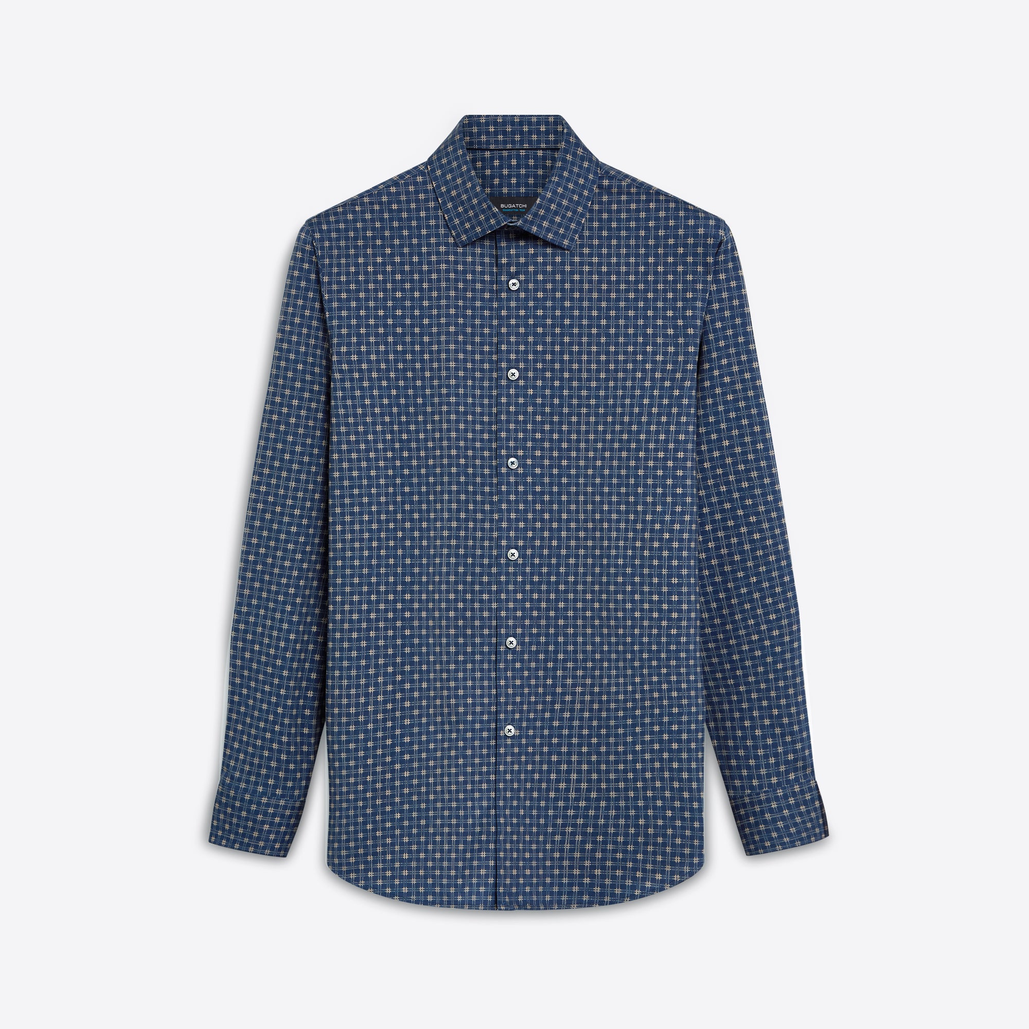 JAMES Grid Check OoohCotton Shirt