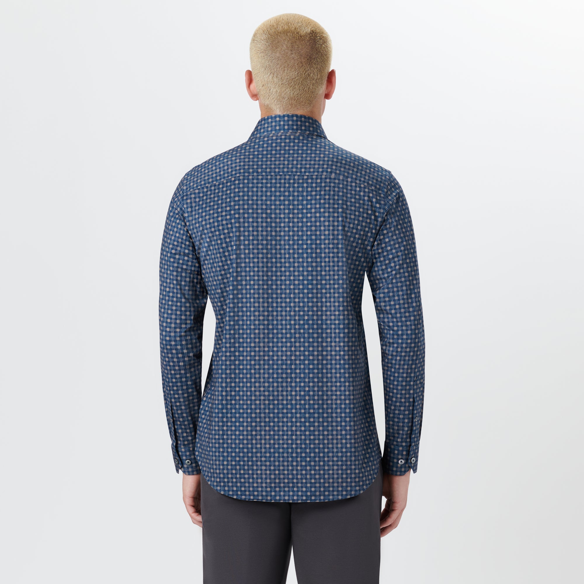 JAMES Grid Check OoohCotton Shirt