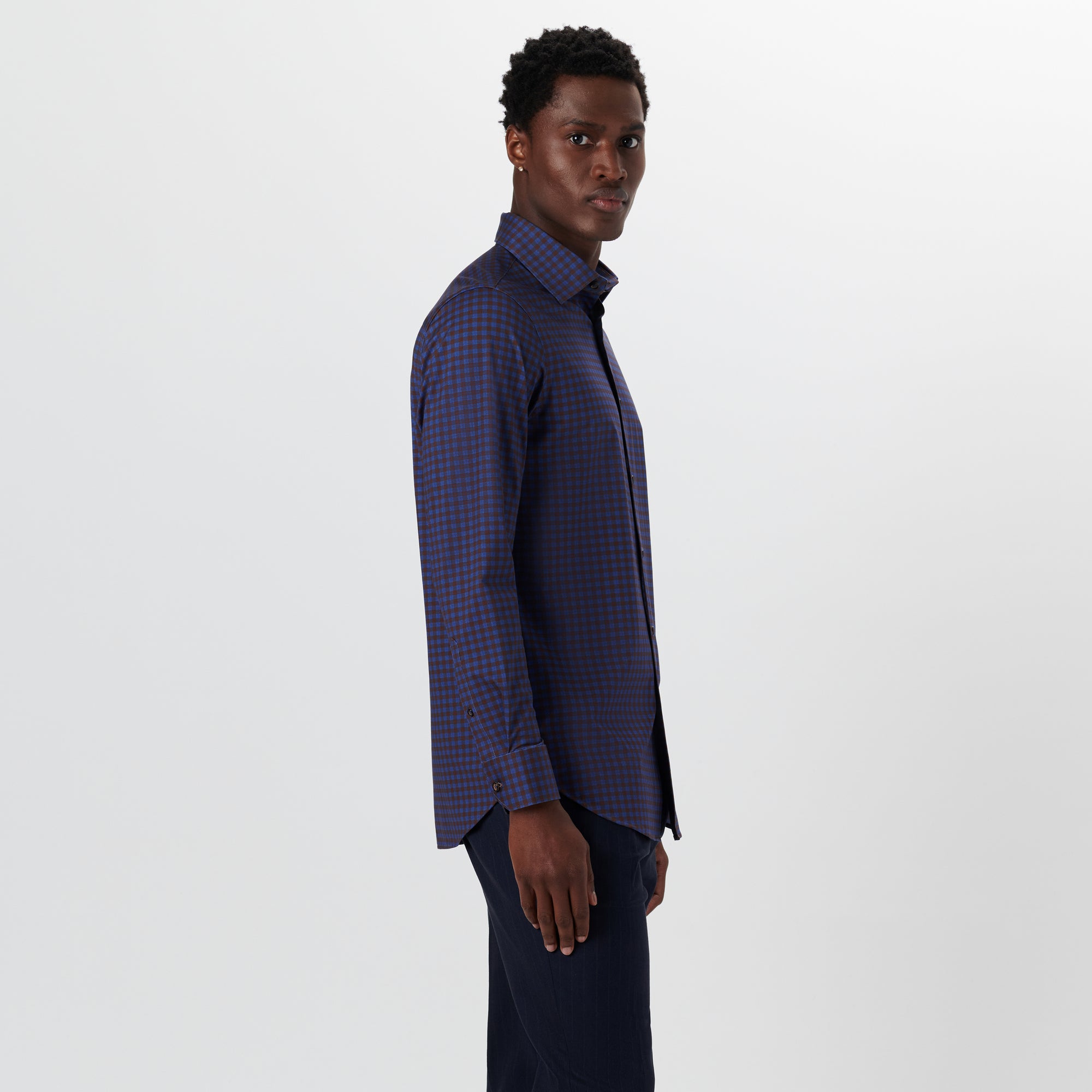 JAMES Gingham Check OoohCotton Shirt