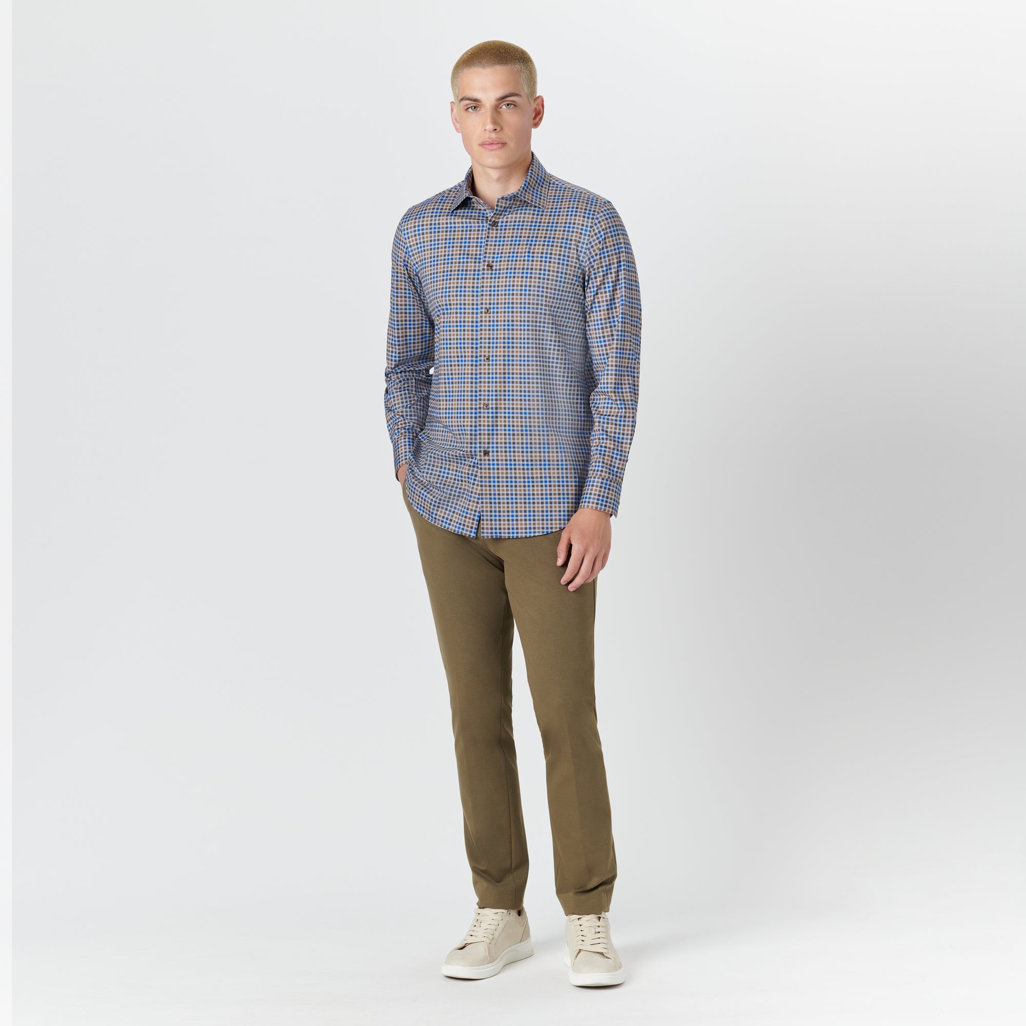 JAMES Mini Check OoohCotton Shirt