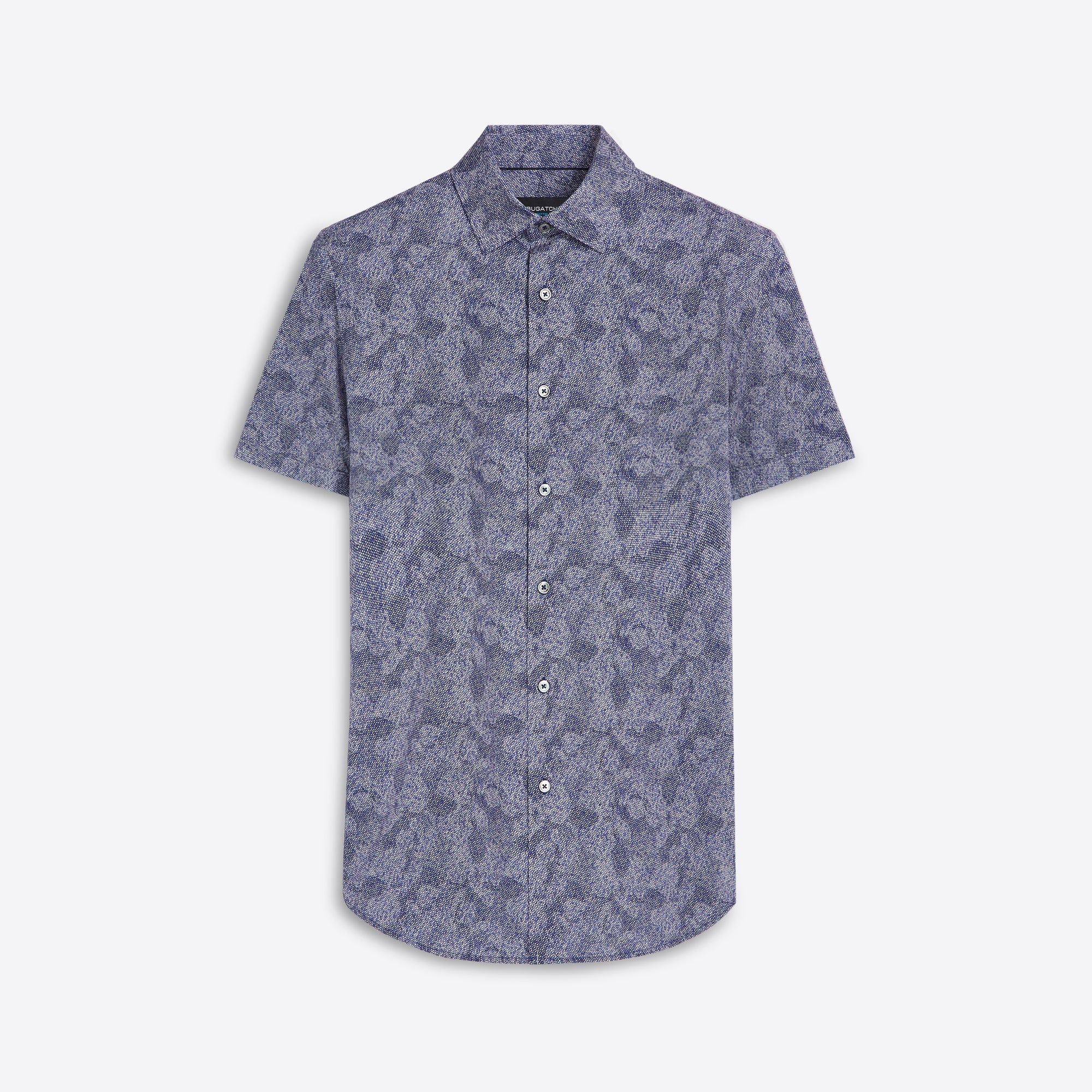 MILES Abstract Print OoohCotton Short Sleeve Shirt