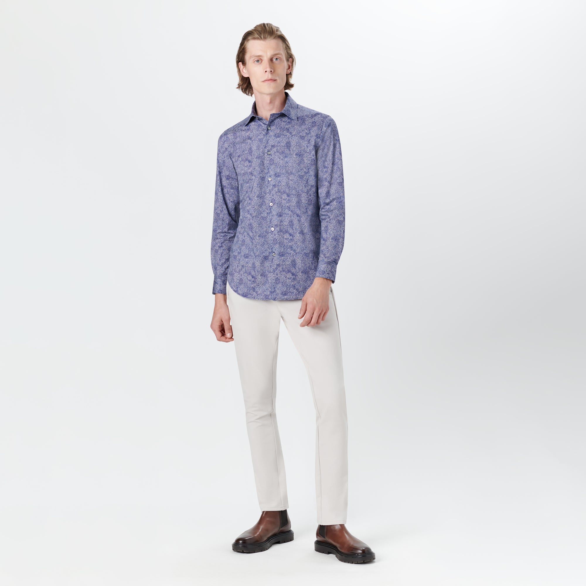 JAMES Abstract Print OoohCotton Shirt