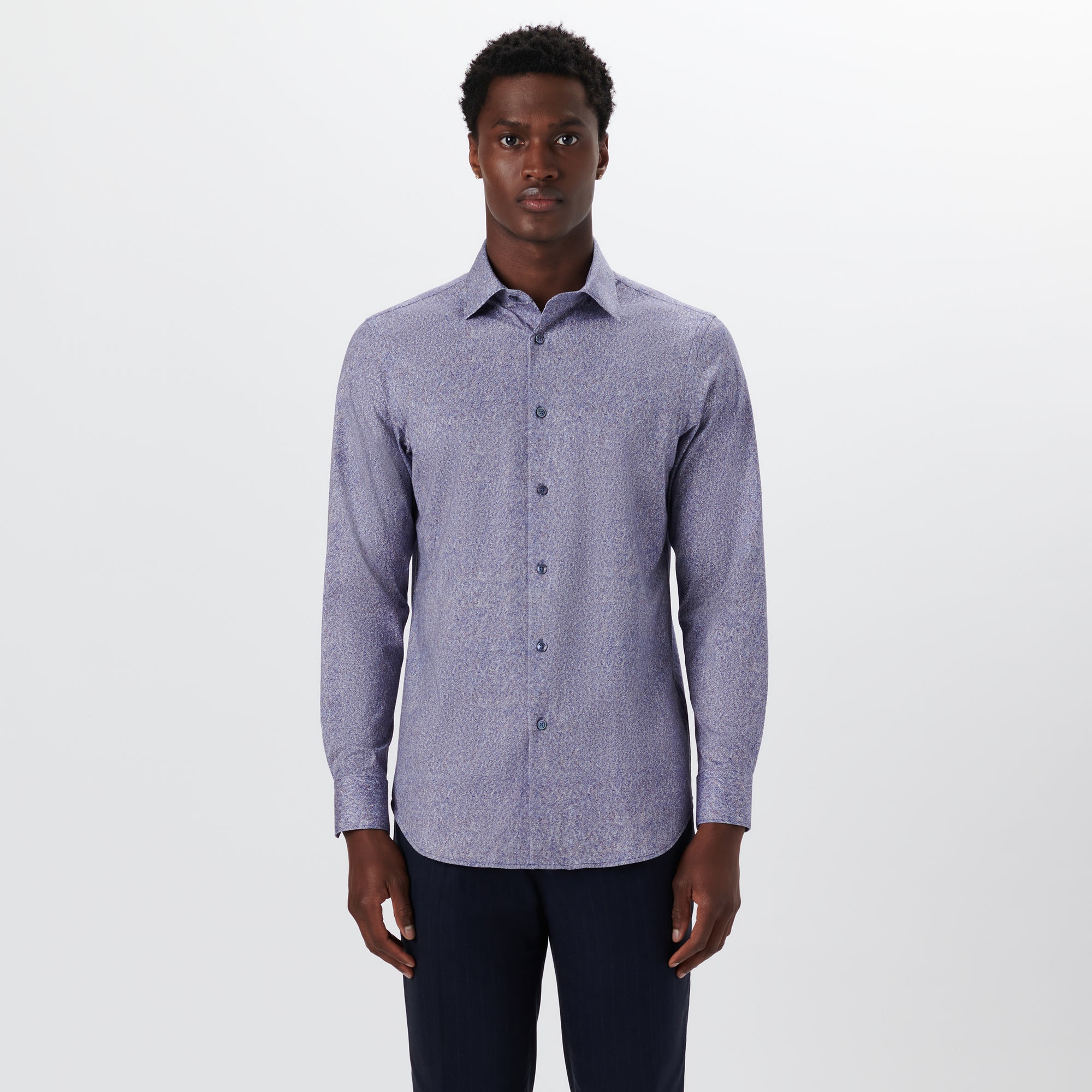 JAMES Chambray Print OoohCotton Shirt