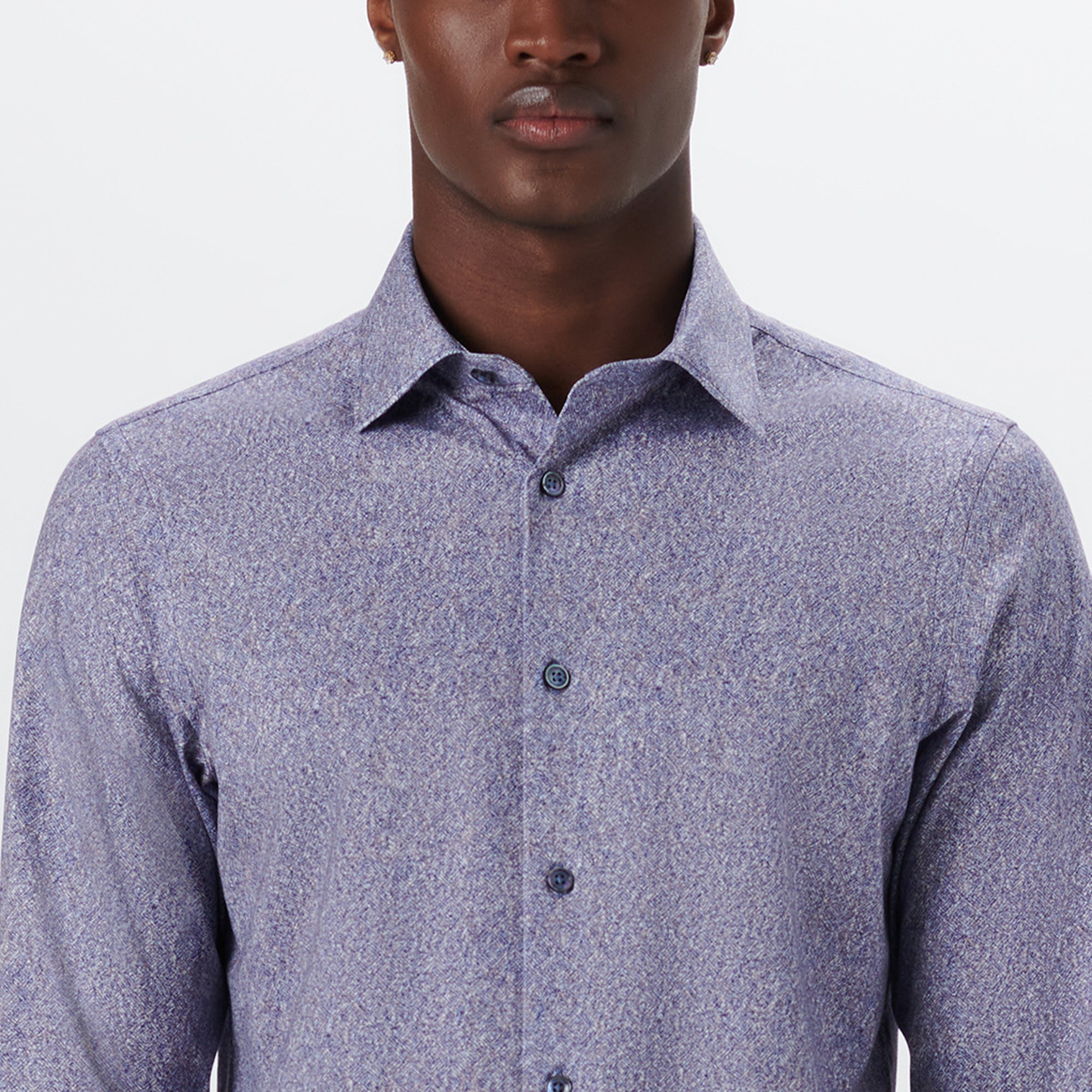 JAMES Chambray Print OoohCotton Shirt
