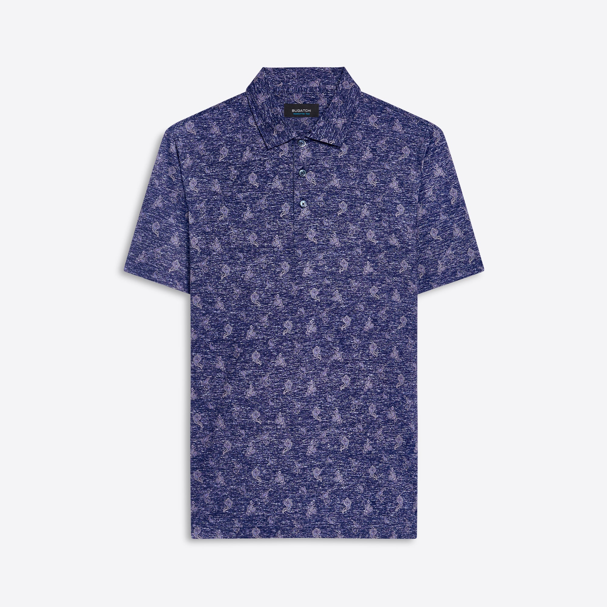 VICTOR Paisley Print OoohCotton Polo