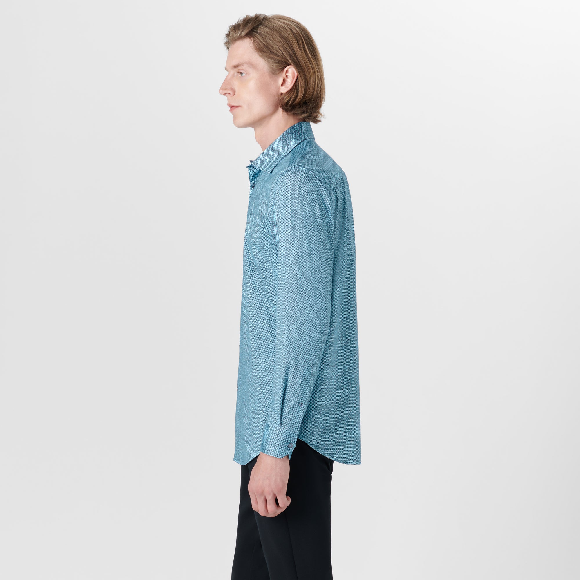 JAMES Celtic Knot Print OoohCotton Shirt