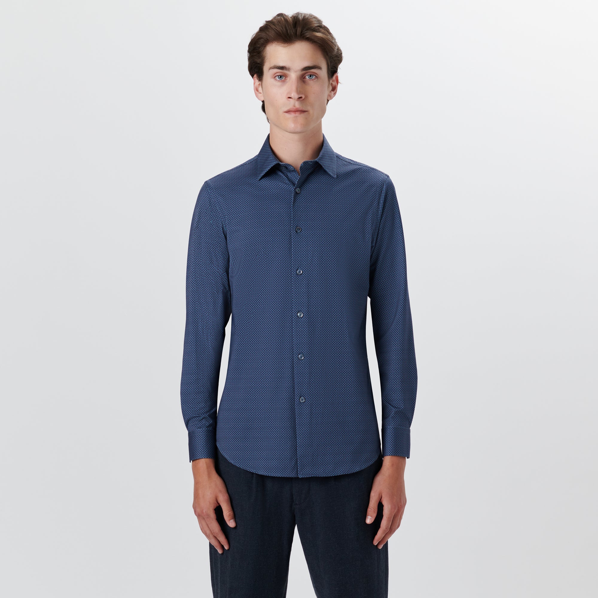 JAMES Dot Print OoohCotton Shirt