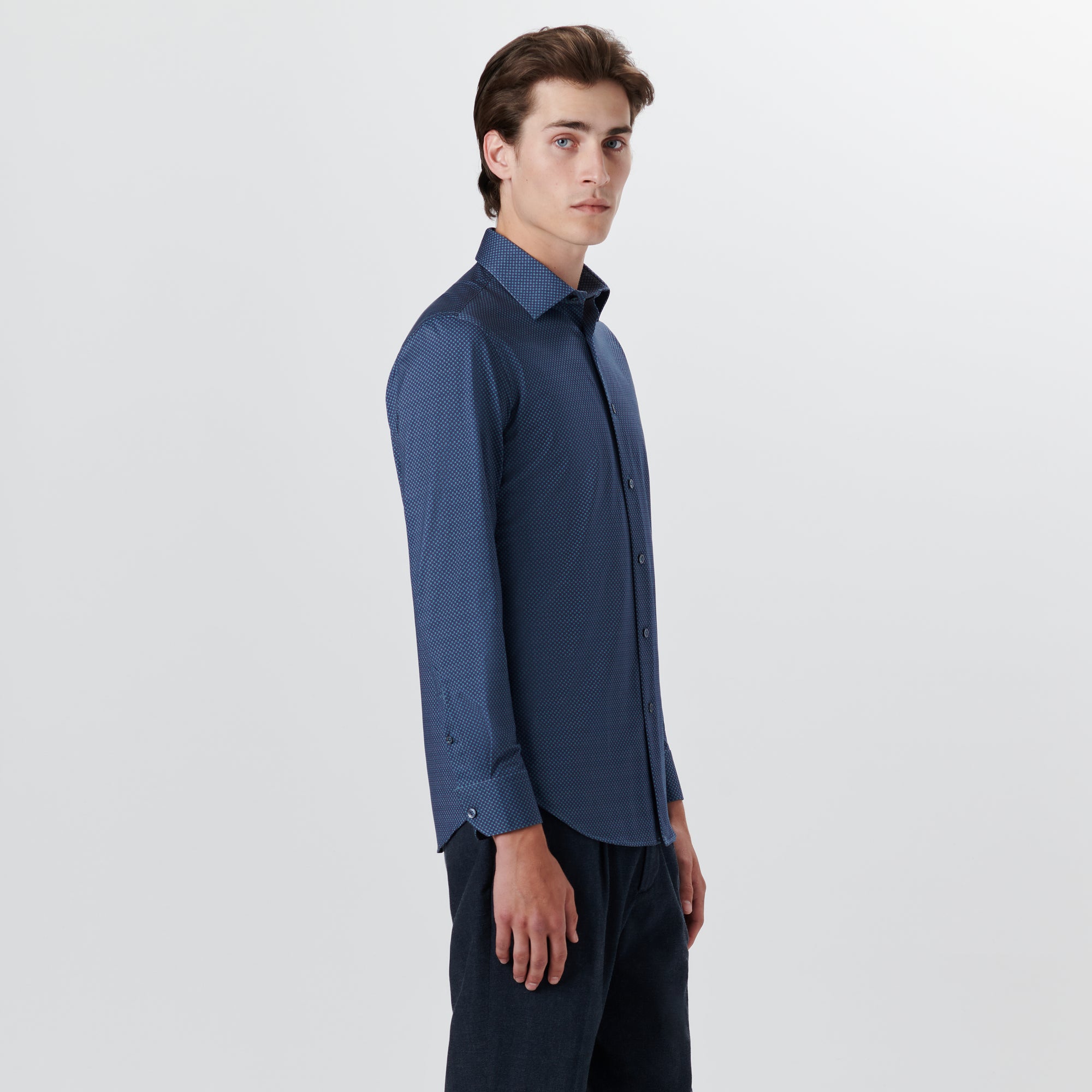 JAMES Dot Print OoohCotton Shirt