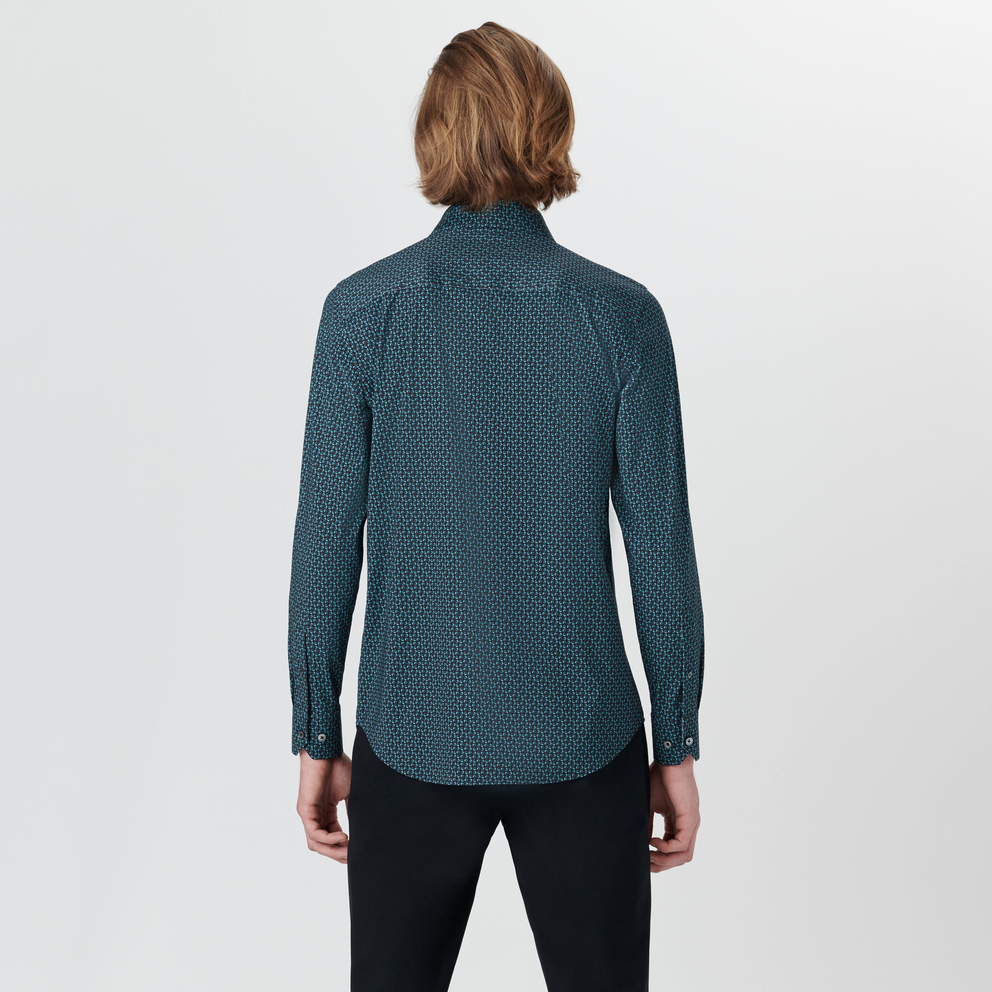 JAMES Geometric Print OoohCotton Shirt