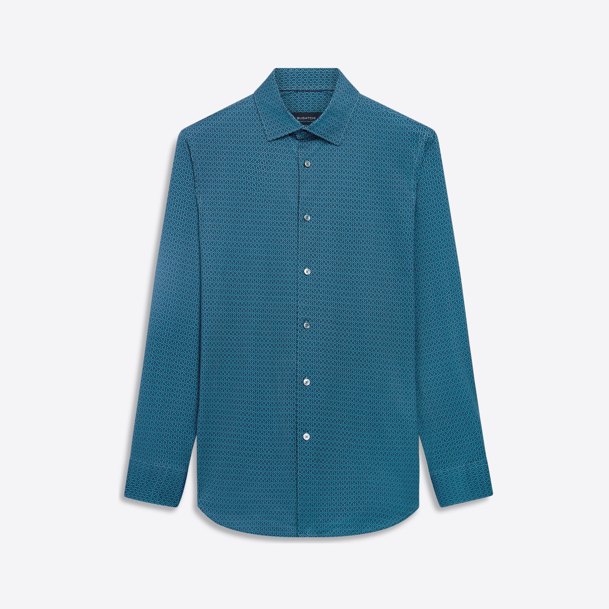 JAMES Geometric Print OoohCotton Shirt