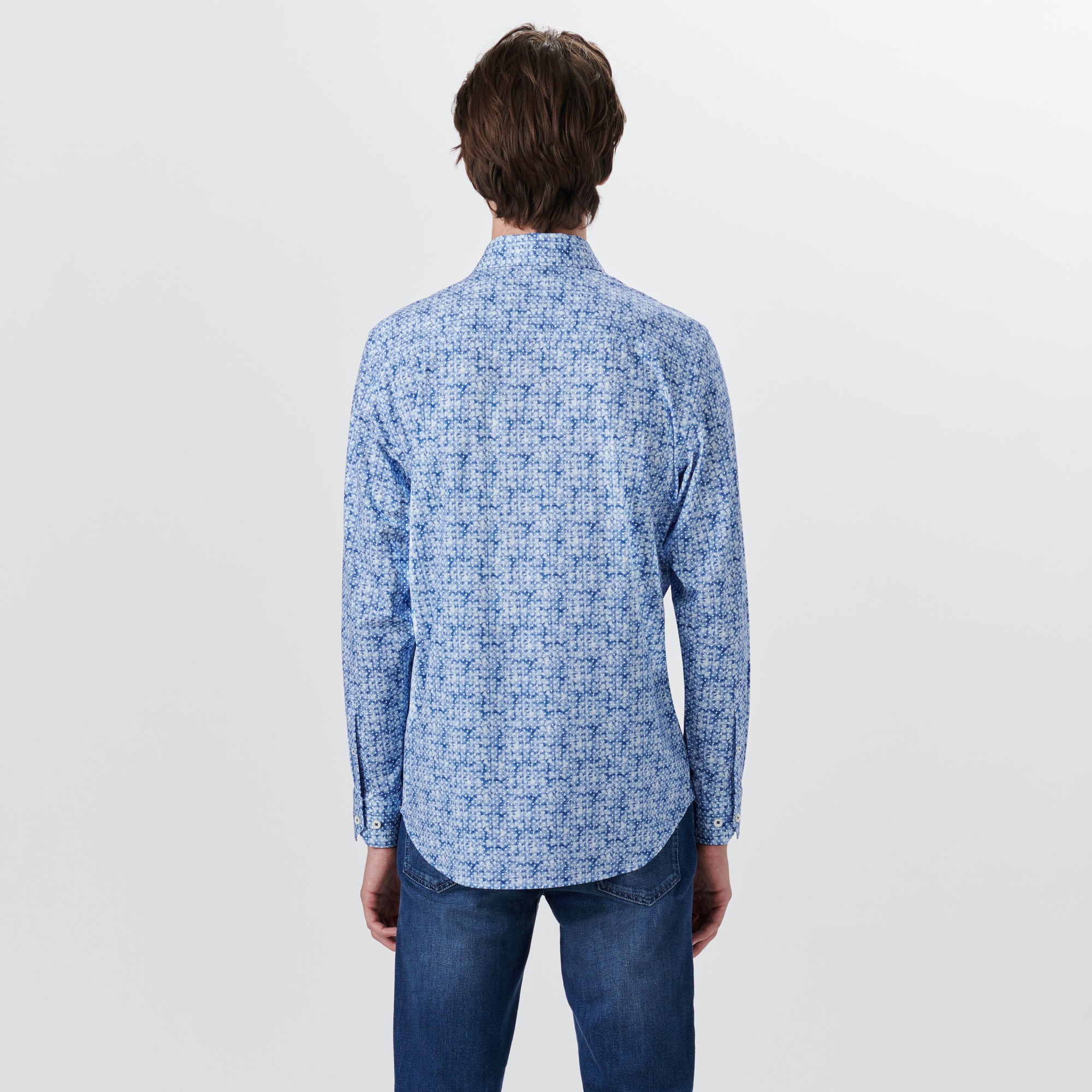 JAMES Diamond Print OoohCotton Shirt
