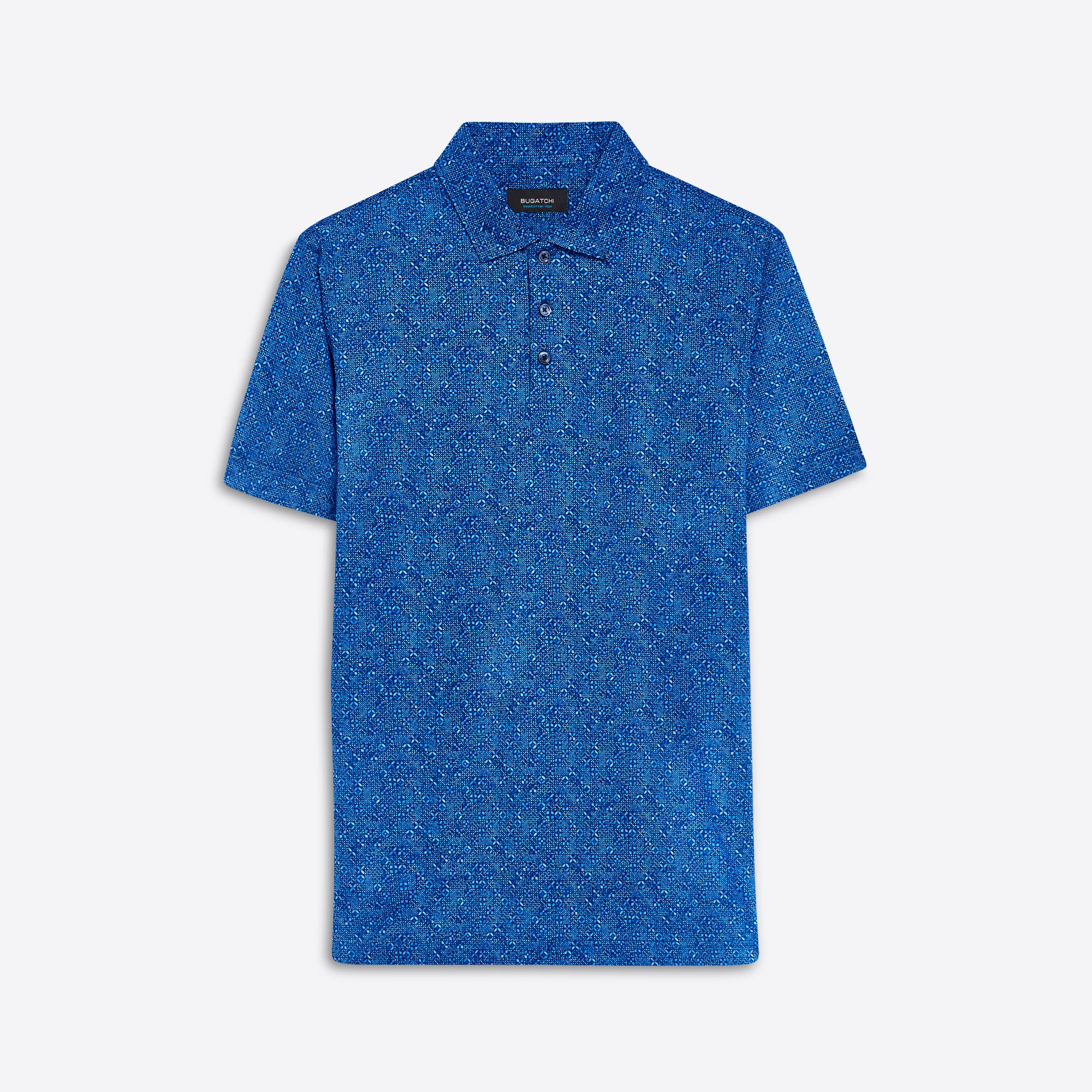 VICTOR Mosaic Print OoohCotton Polo