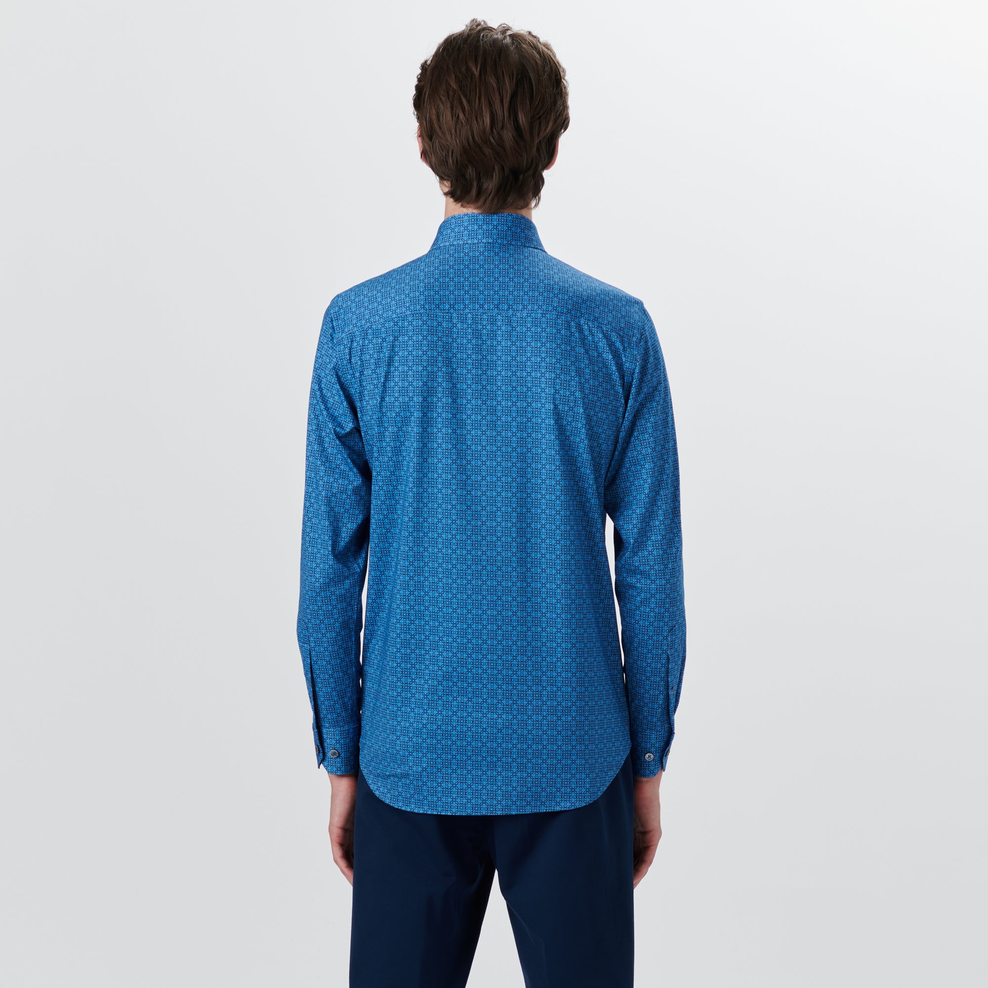 JAMES Diamond Print OoohCotton Shirt
