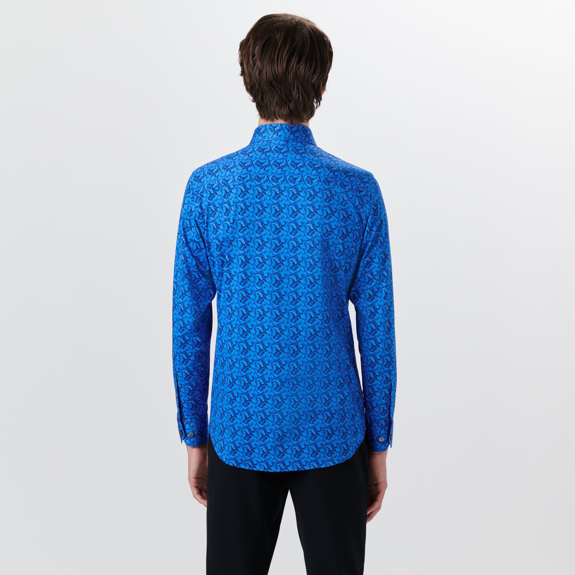 JAMES Leaf Print OoohCotton Shirt