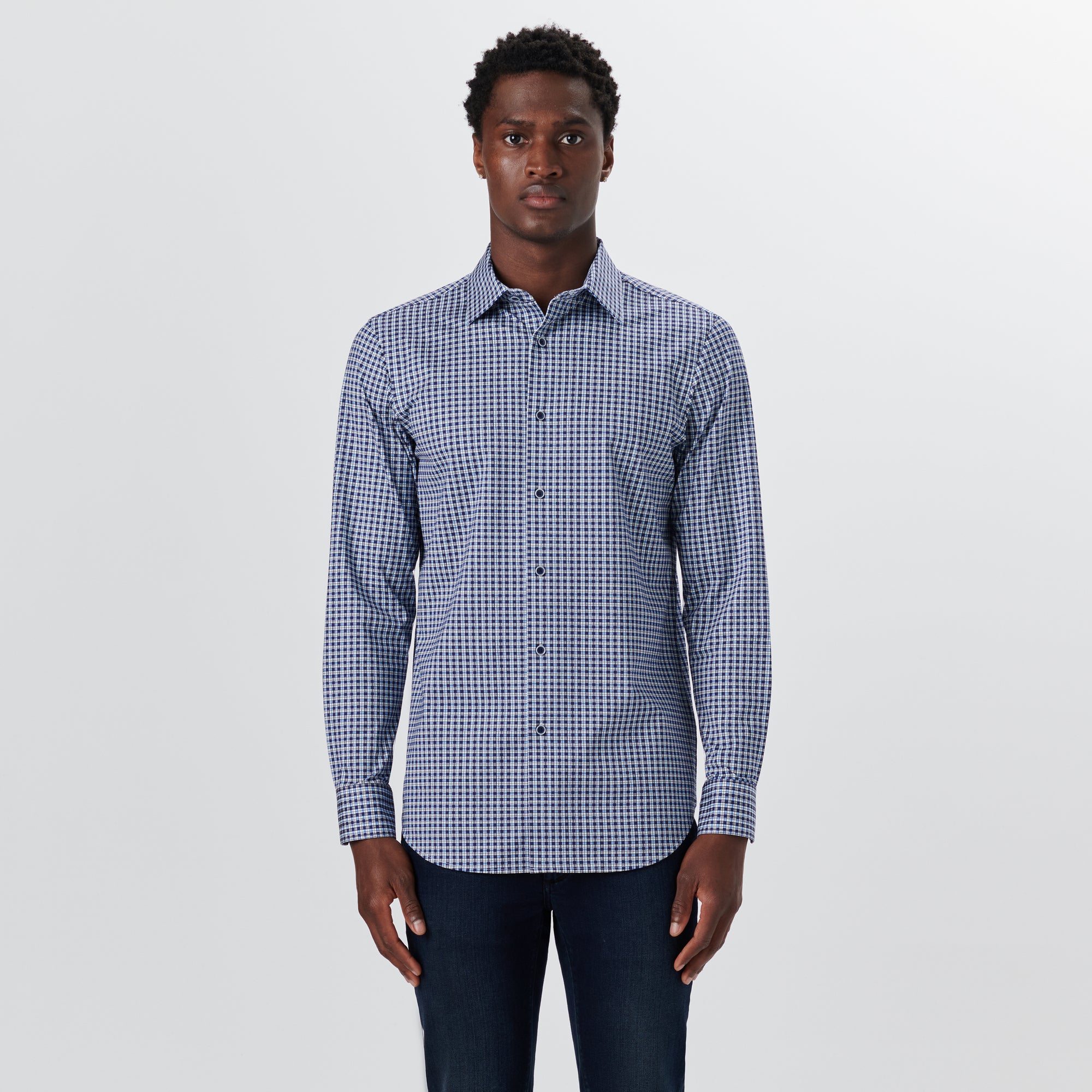 JAMES Mini Check OoohCotton Shirt
