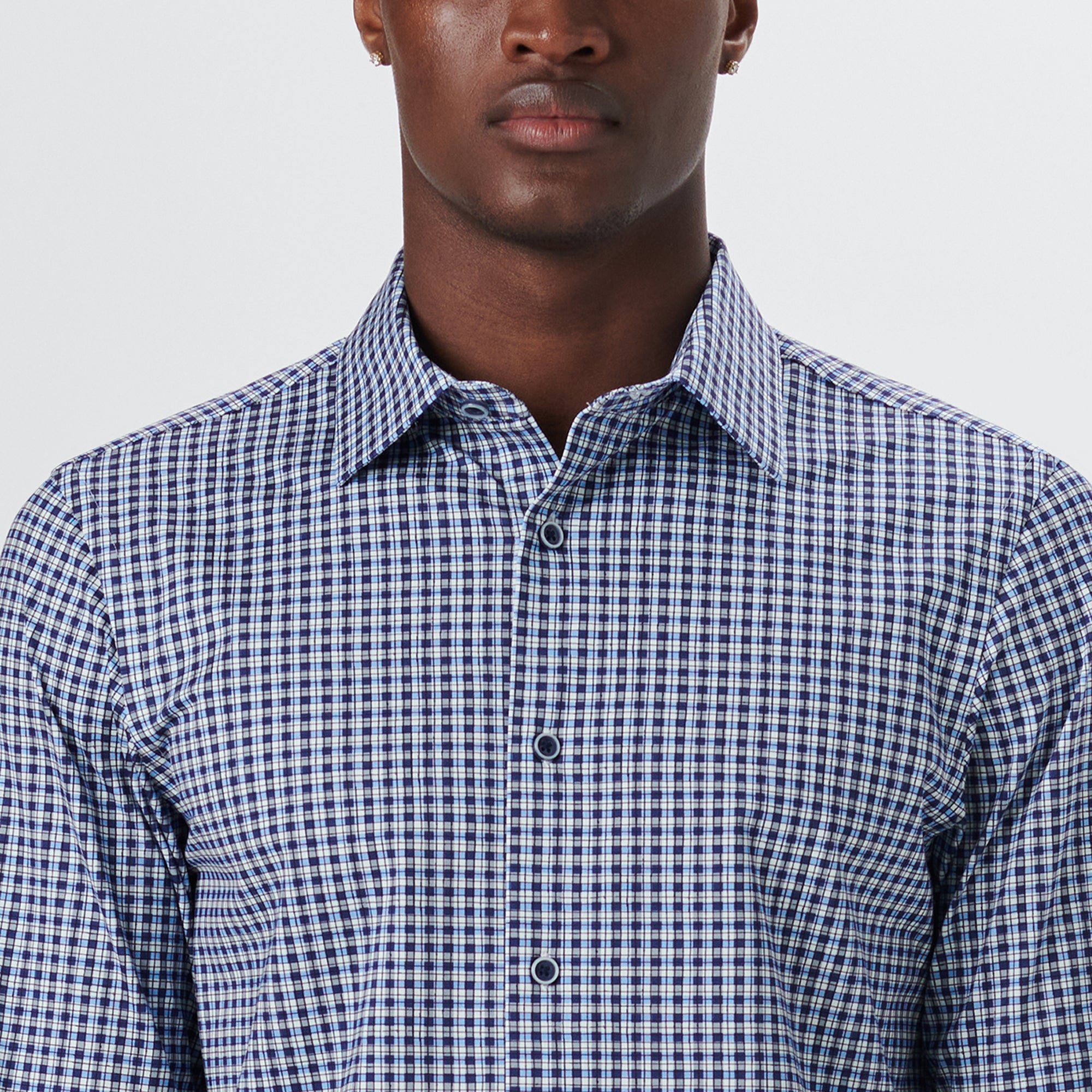 JAMES Mini Check OoohCotton Shirt