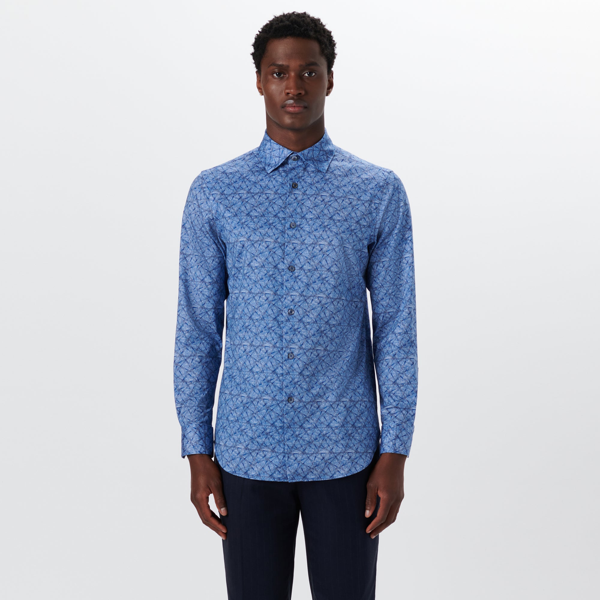 JAMES Abstract Print OoohCotton Shirt