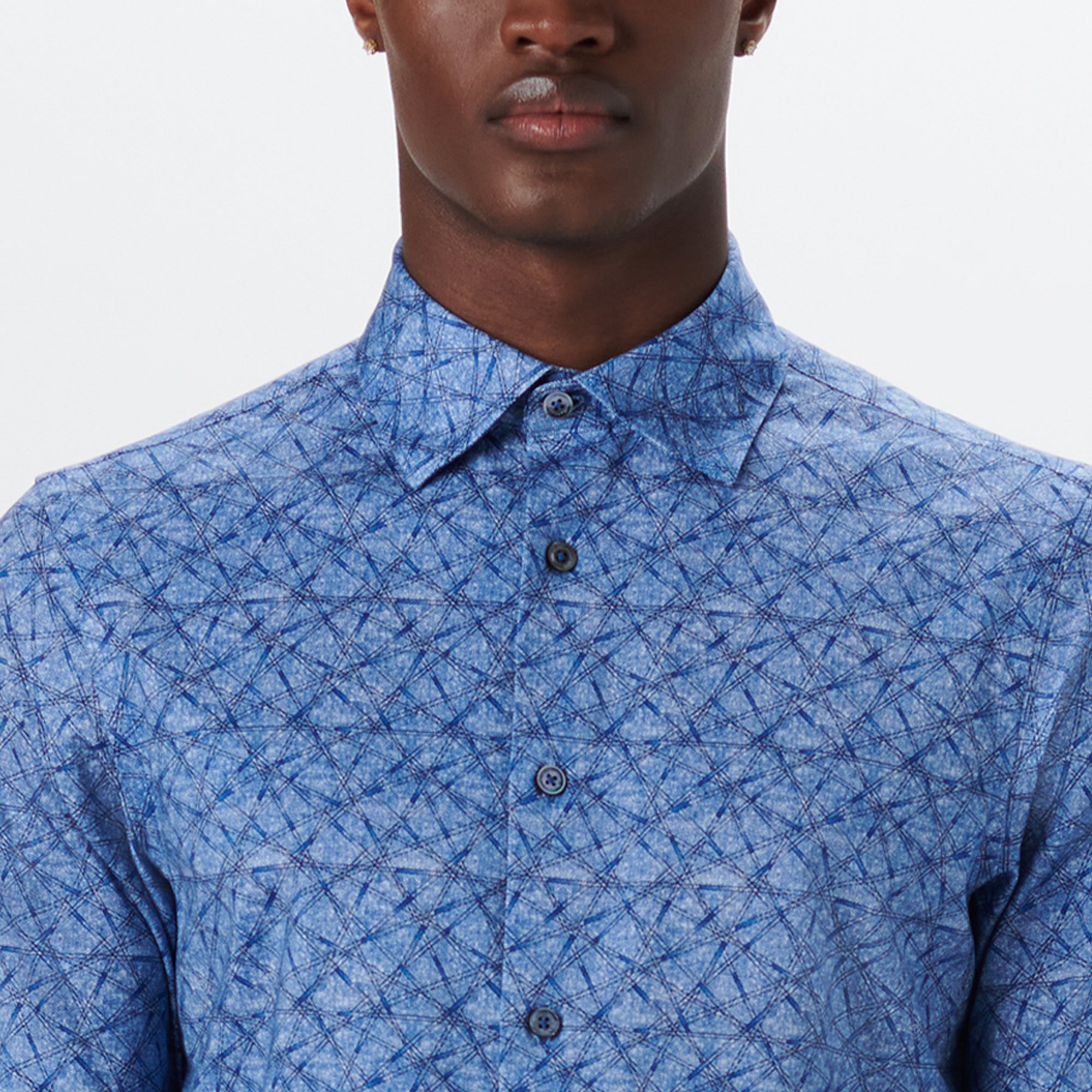 JAMES Abstract Print OoohCotton Shirt