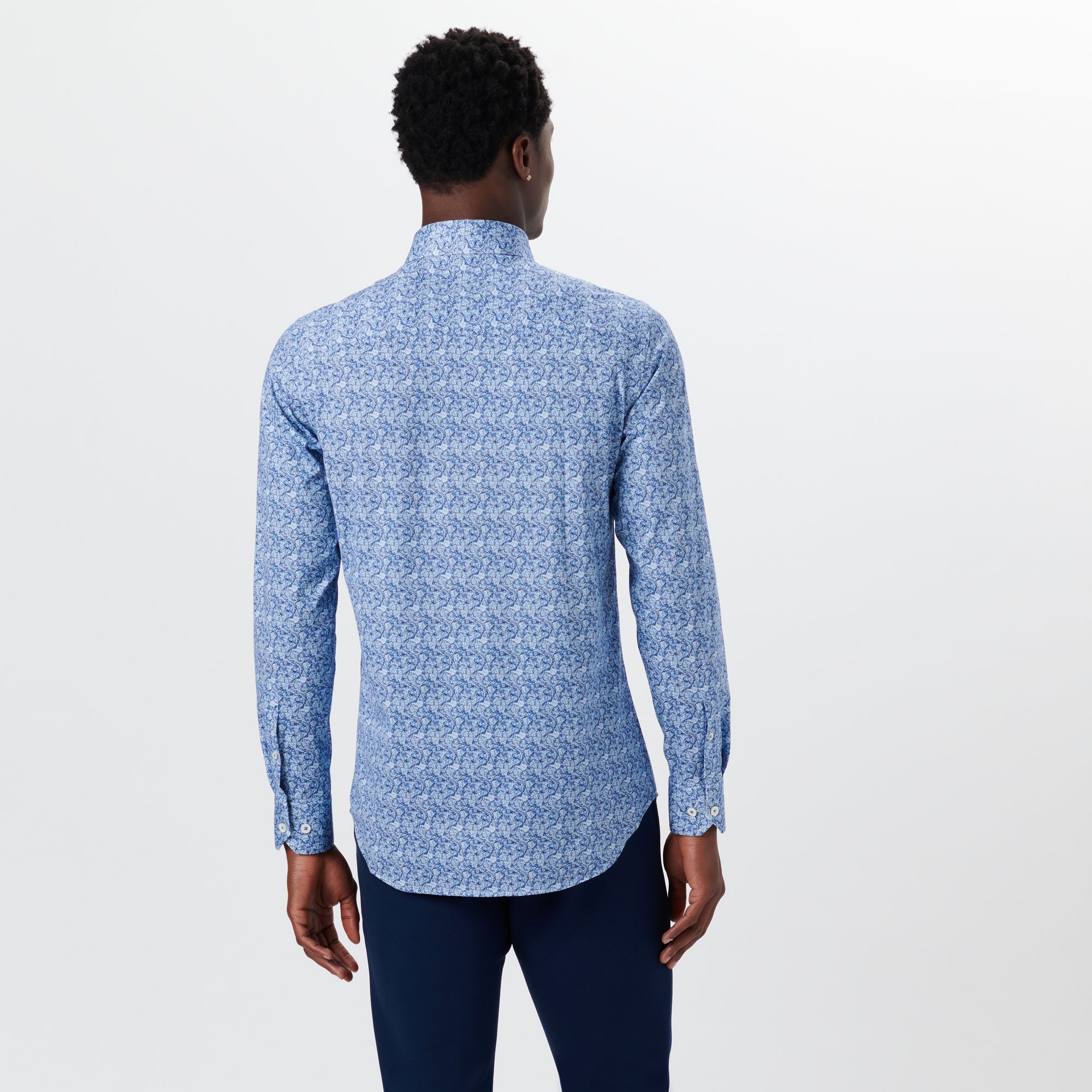 JAMES Leaf Print OoohCotton Shirt