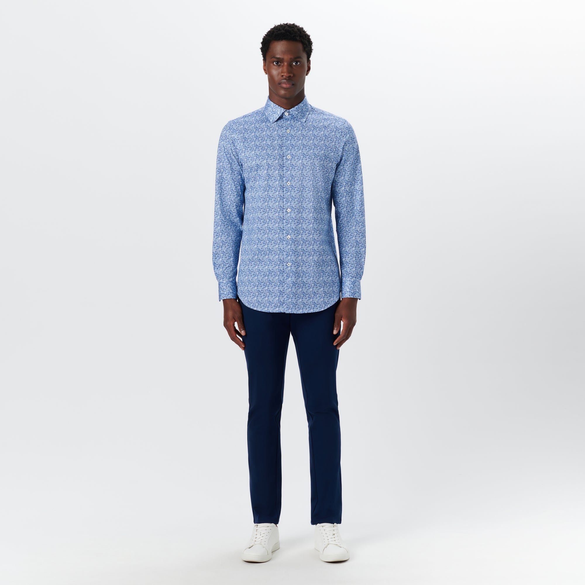 JAMES Leaf Print OoohCotton Shirt