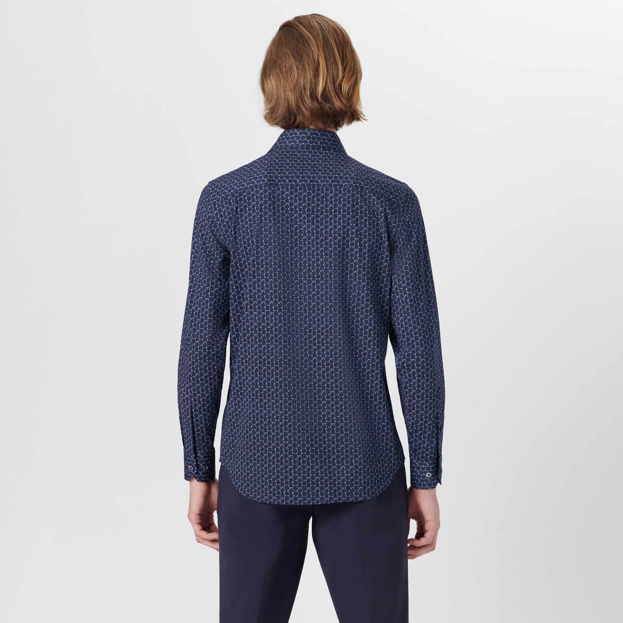 JAMES Chain Link Print OoohCotton Shirt