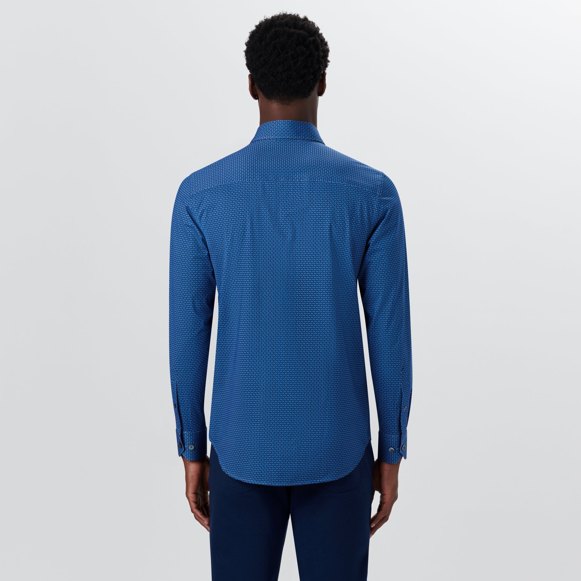 JAMES Geometric Print OoohCotton Shirt