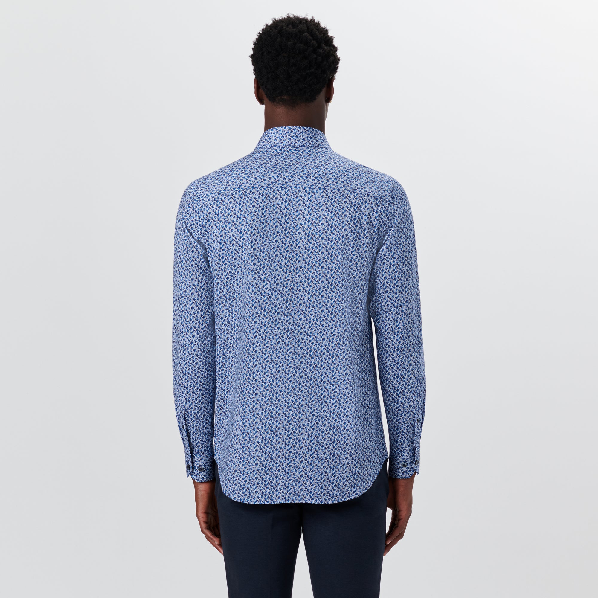 JAMES Leaf Print OoohCotton Shirt