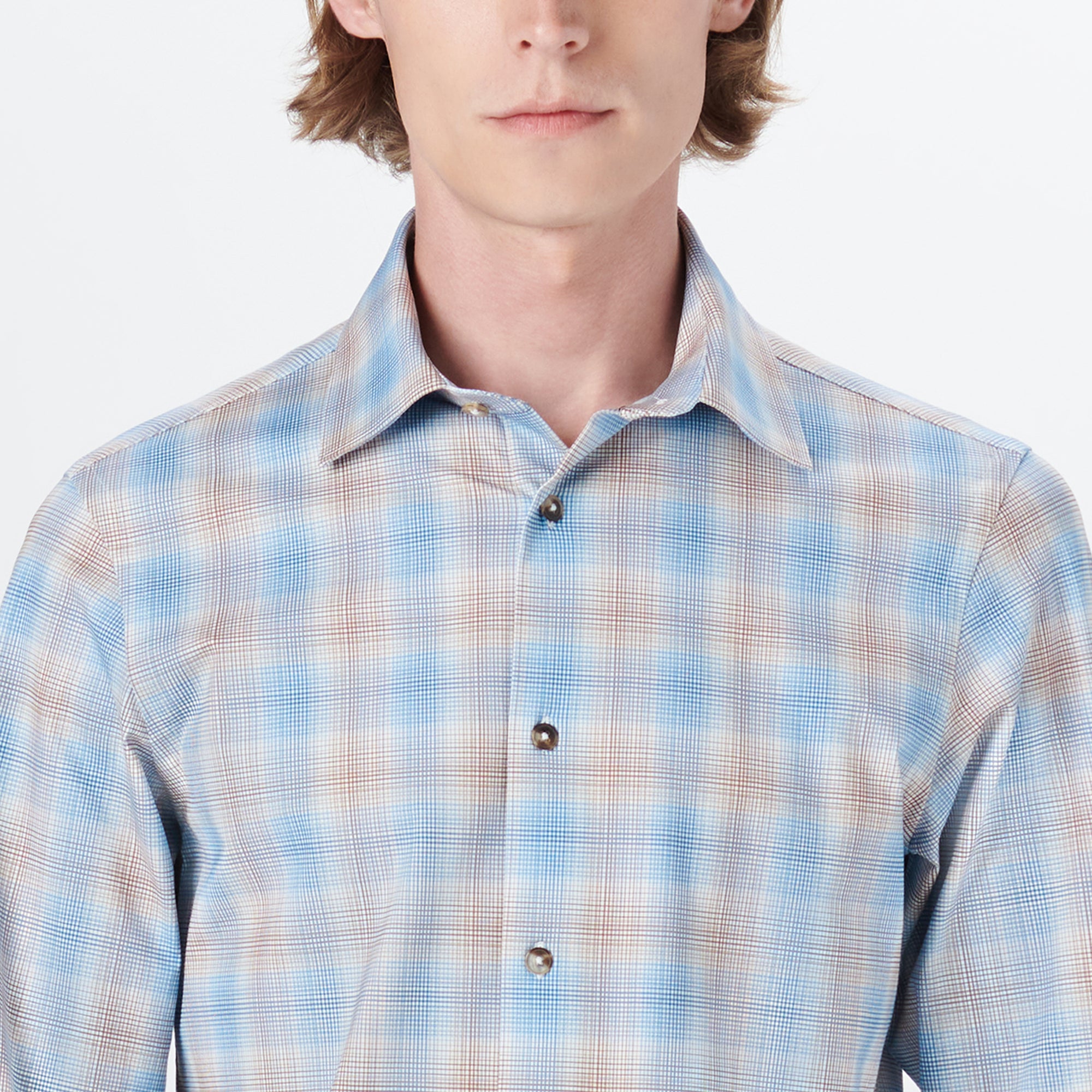 JAMES Plaid Check OoohCotton Shirt