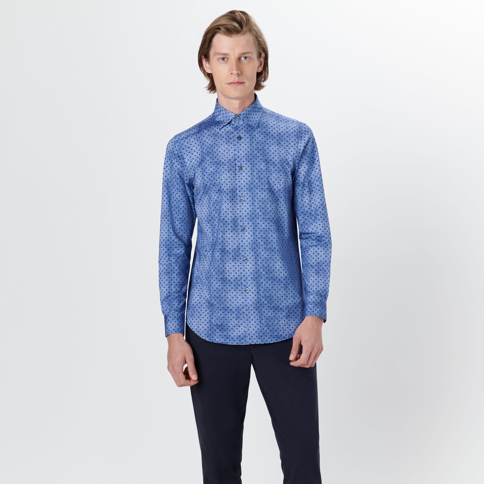 JAMES Polka Dot Print OoohCotton Shirt