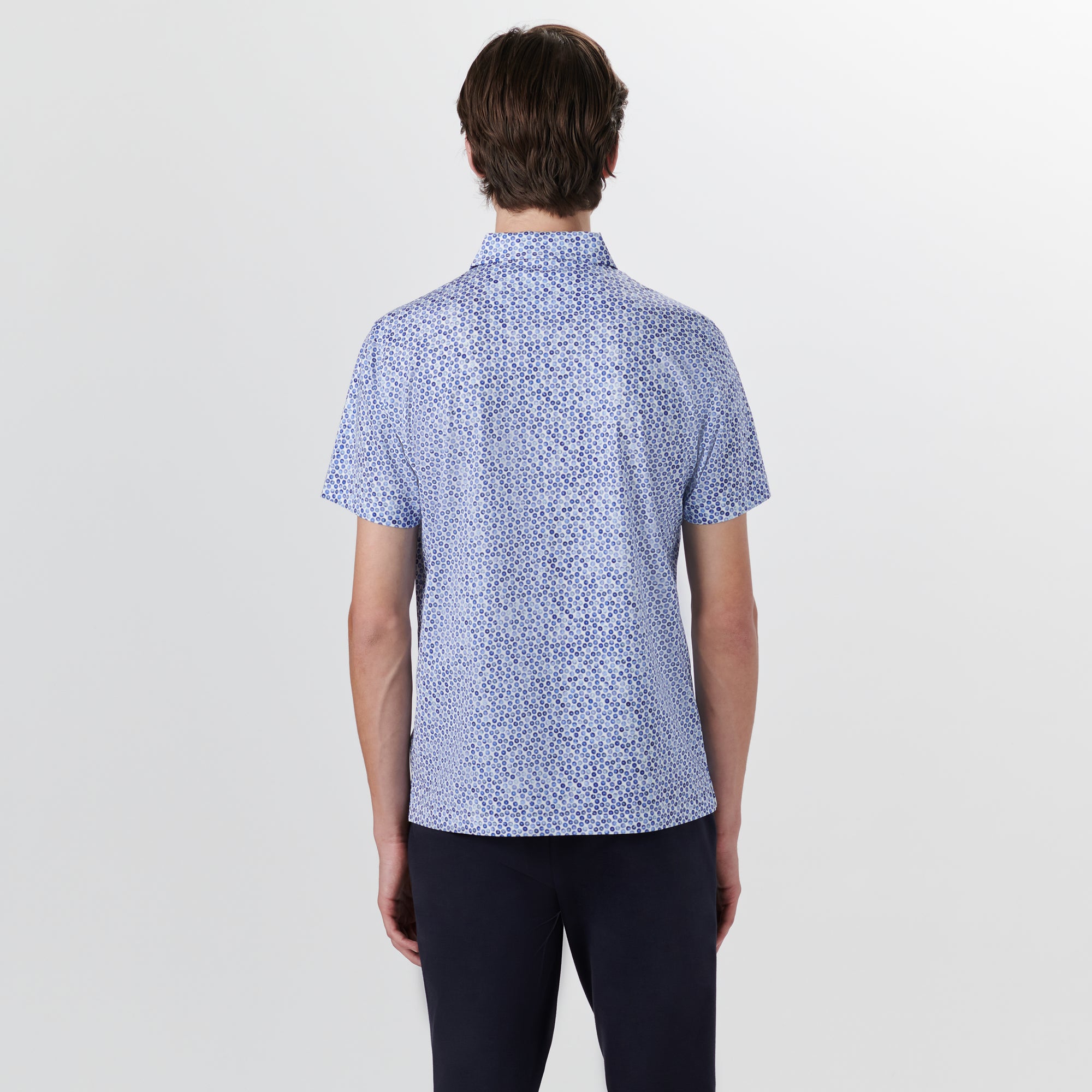 VICTOR Floral Print OoohCotton Polo