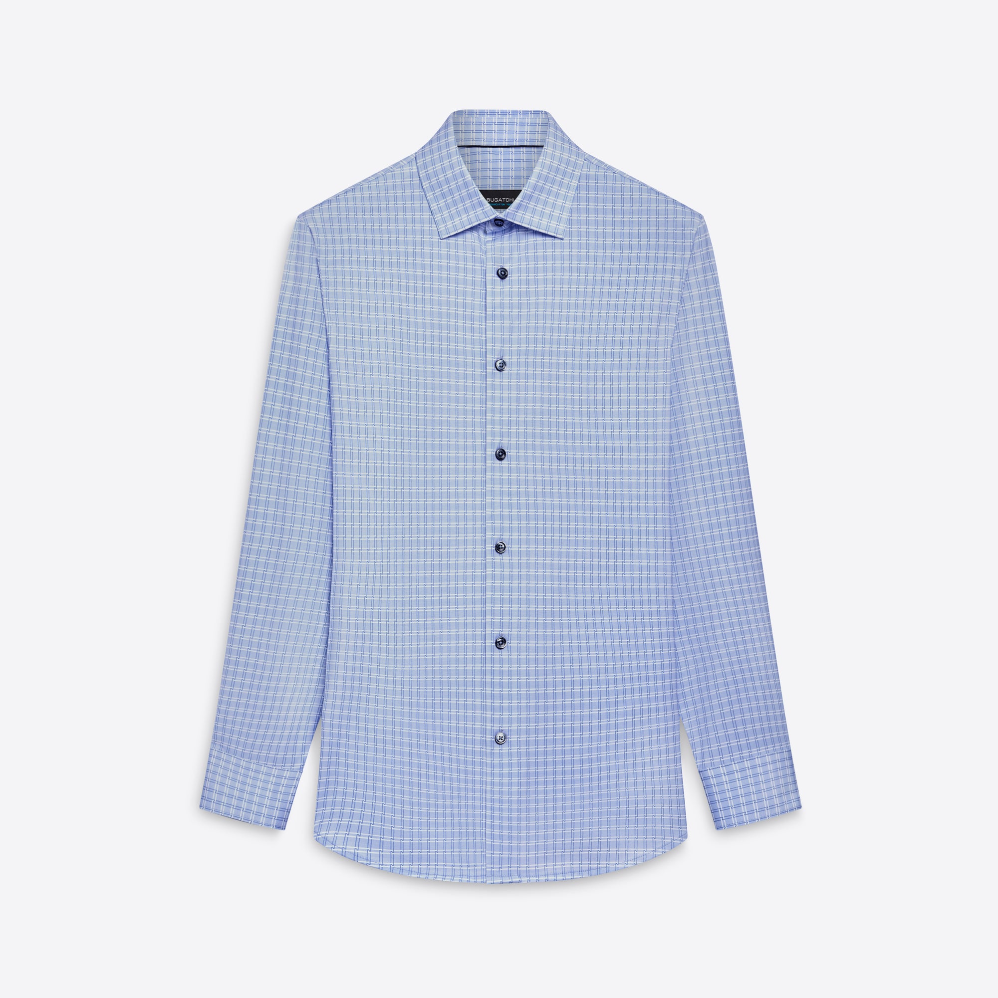 JAMES Basketweave Check OoohCotton Shirt