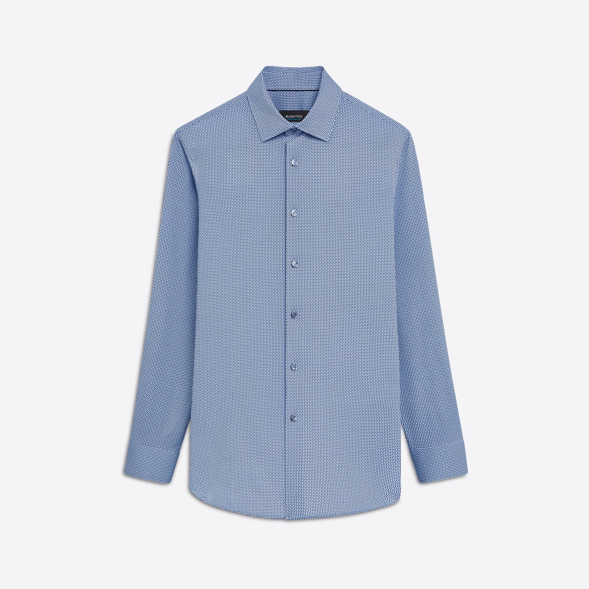 JAMES Geometric Print OoohCotton Shirt