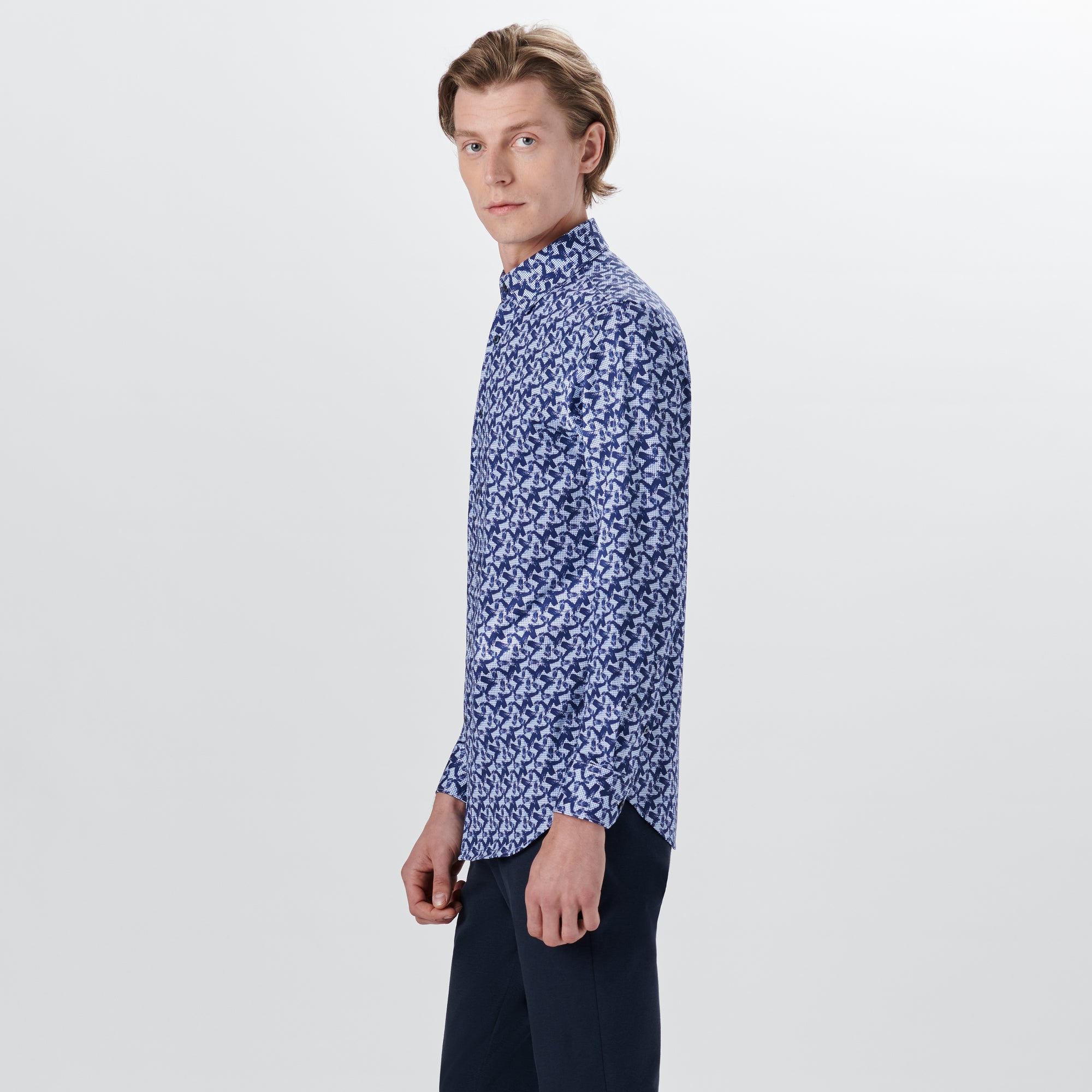JAMES Abstract Print OoohCotton Shirt
