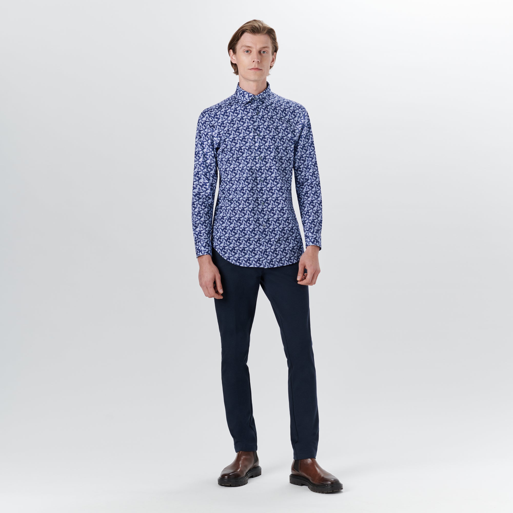 JAMES Abstract Print OoohCotton Shirt