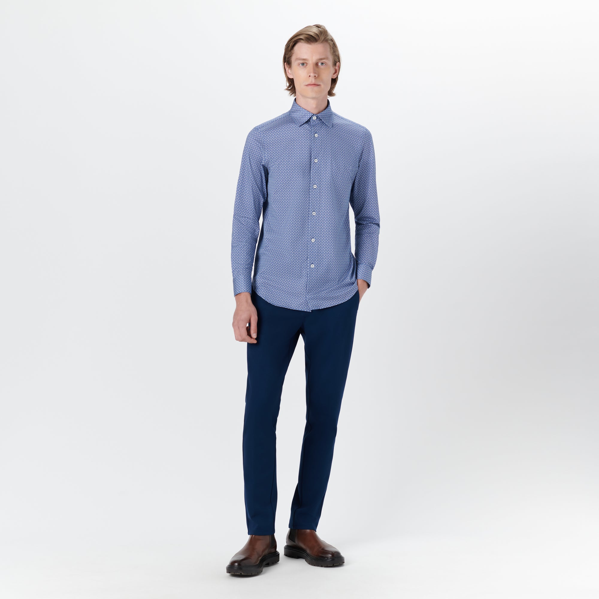 JAMES Tile Print OoohCotton Shirt