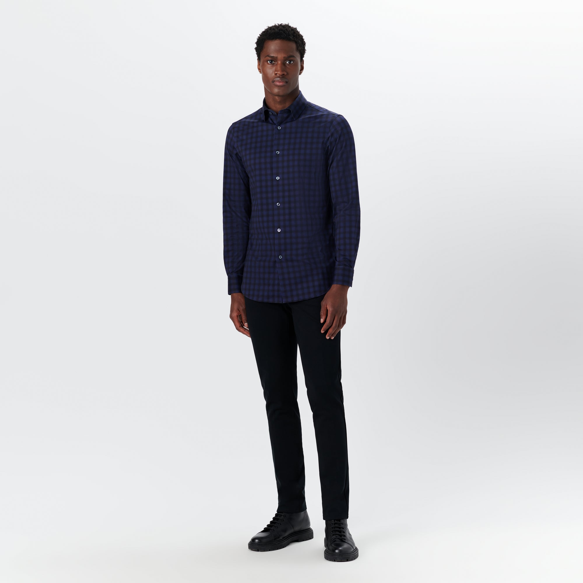 JAMES Plaid Check OoohCotton Shirt