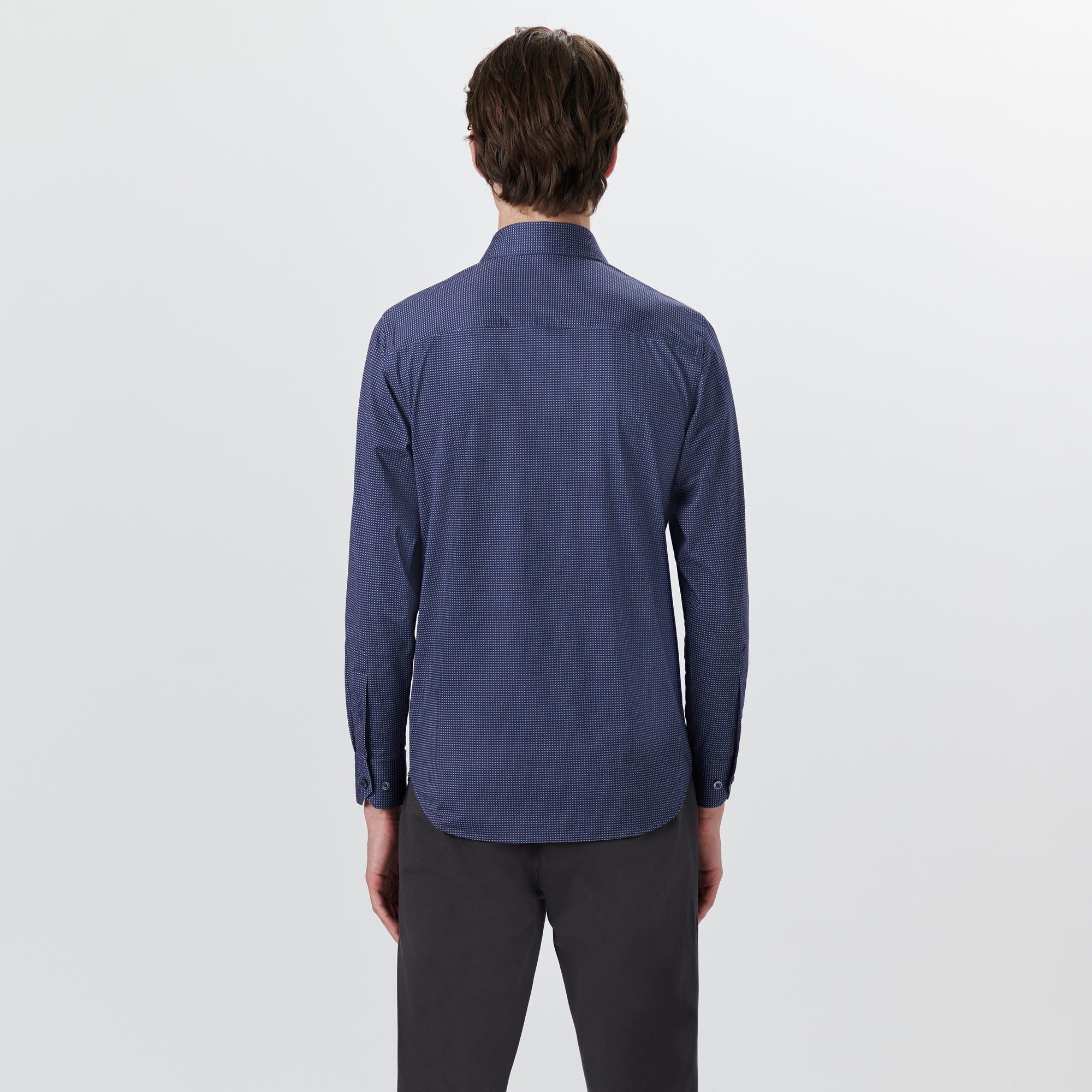 JAMES Dot and Stripe Print OoohCotton Shirt