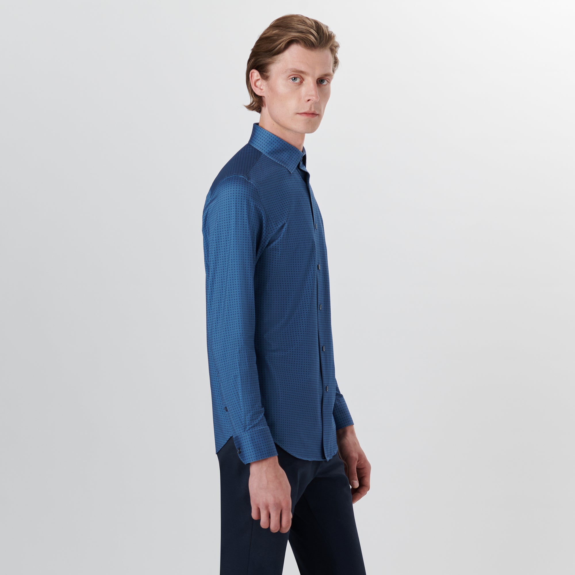JAMES Geometric Print OoohCotton Shirt