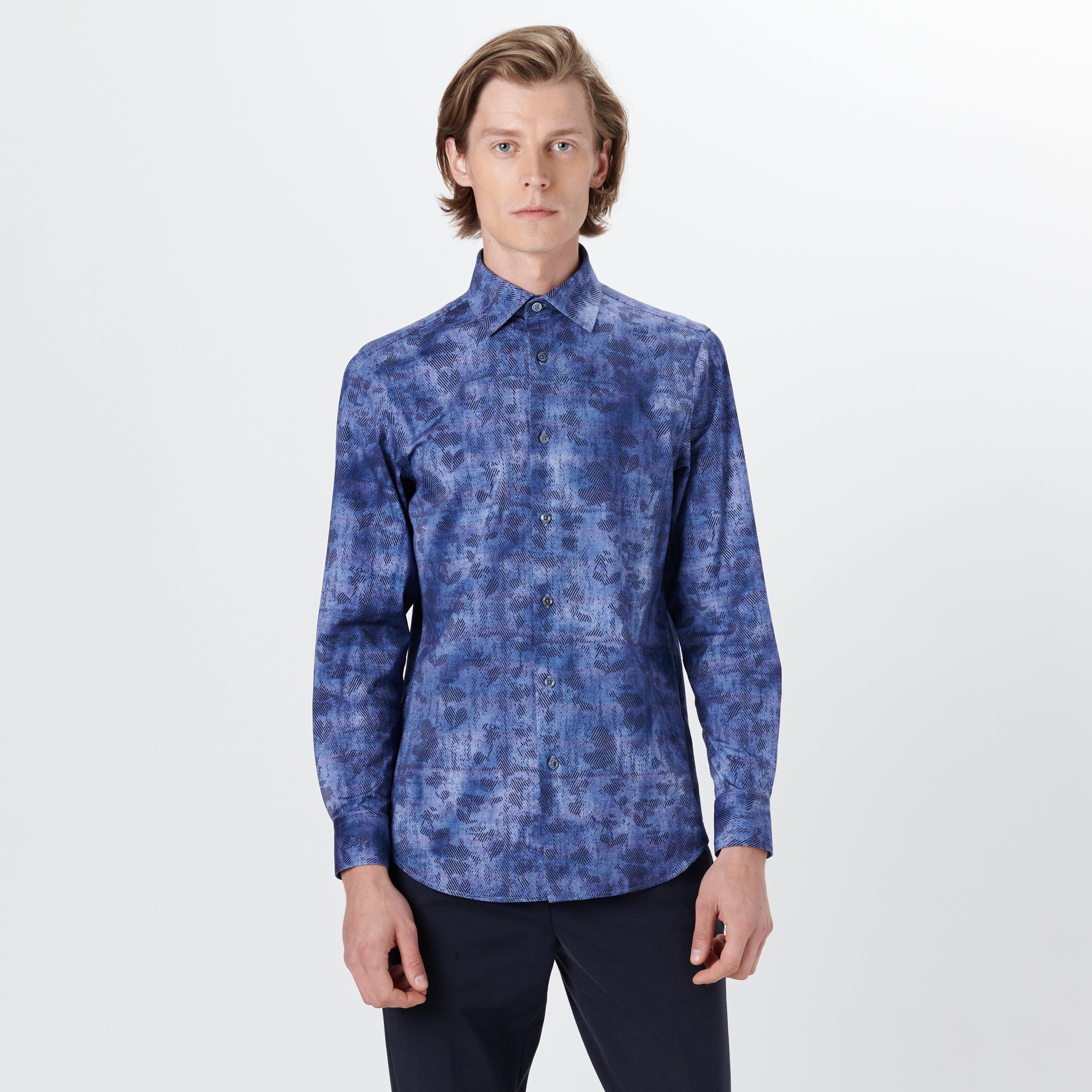 JAMES Abstract Print OoohCotton Shirt