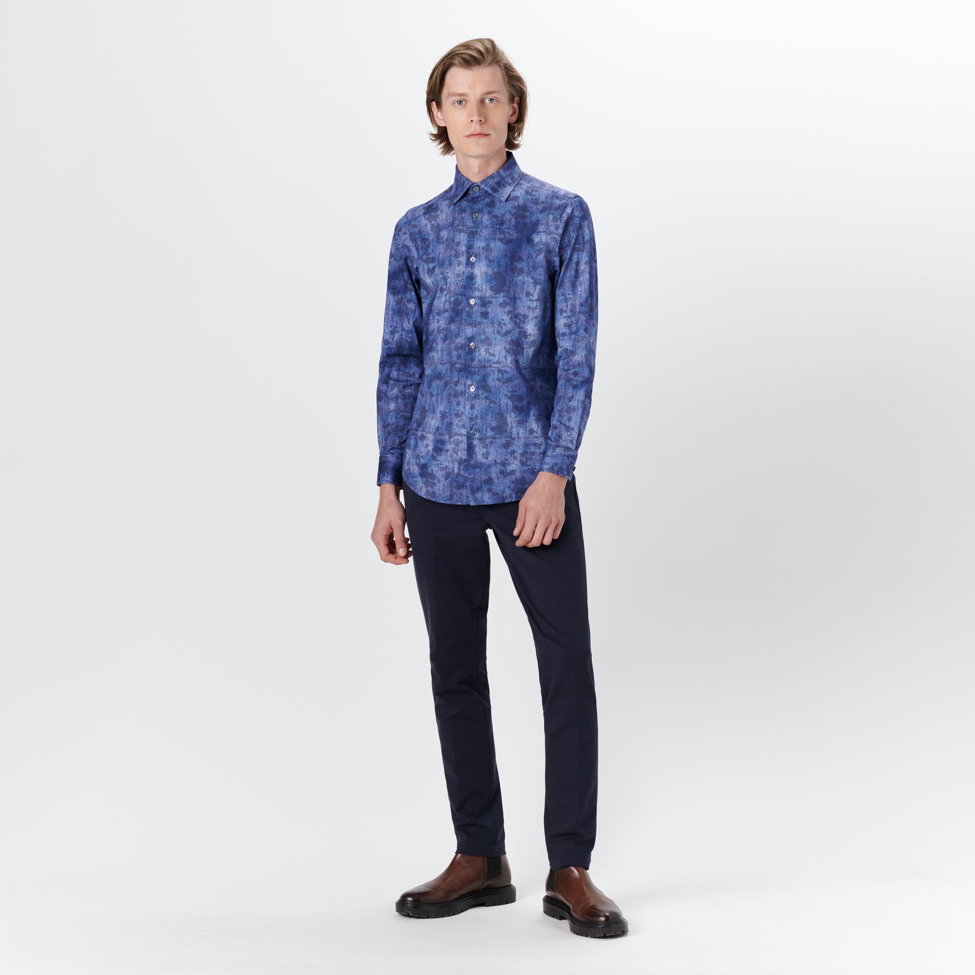 JAMES Abstract Print OoohCotton Shirt
