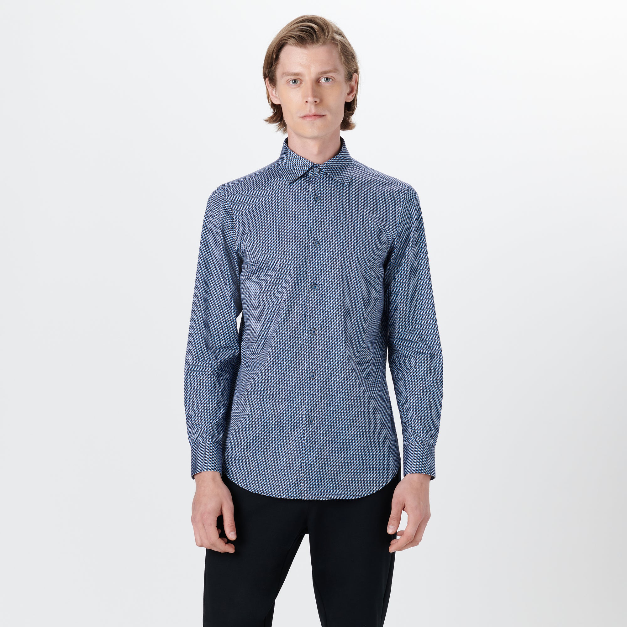 JAMES Optical Illusion Print OoohCotton Shirt