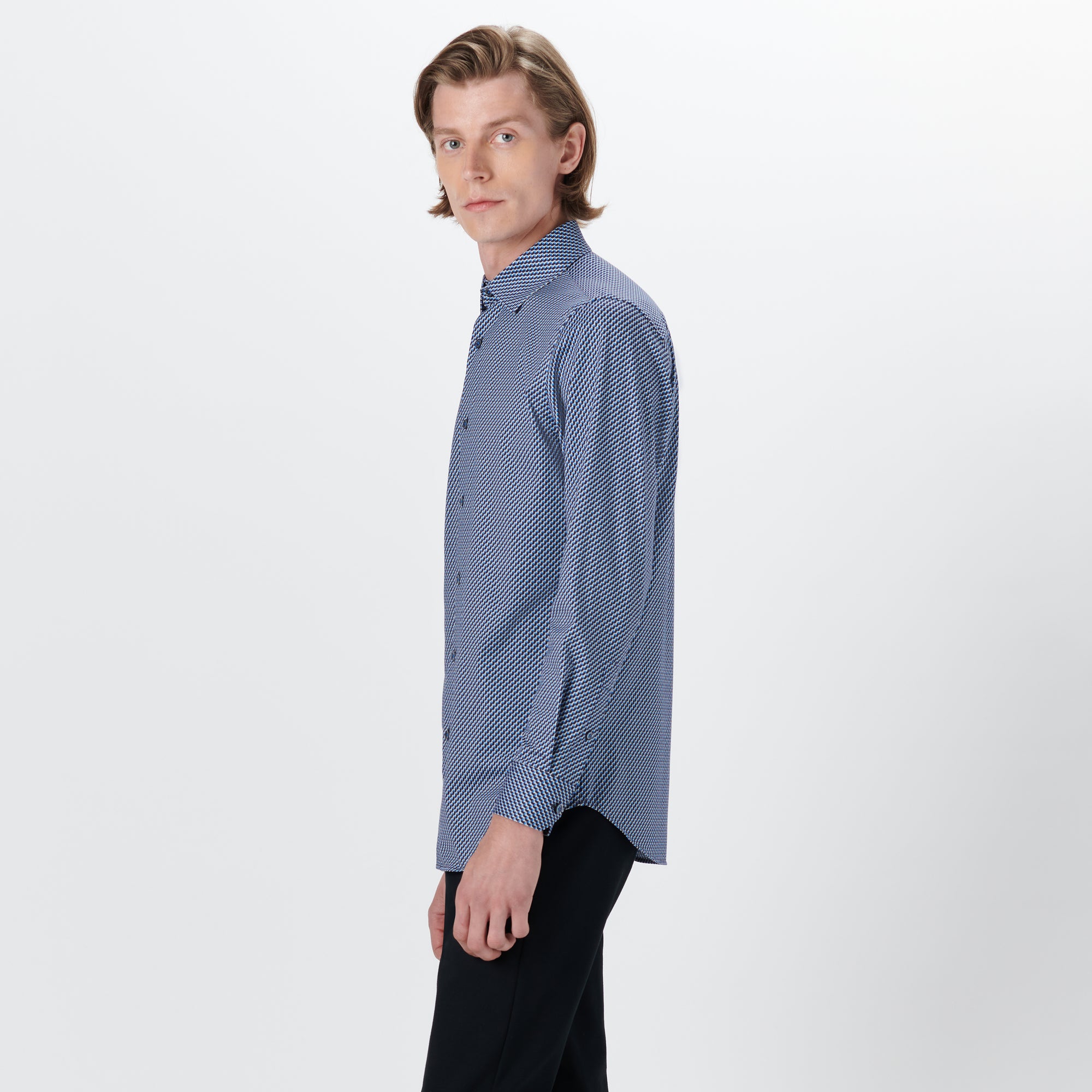 JAMES Optical Illusion Print OoohCotton Shirt