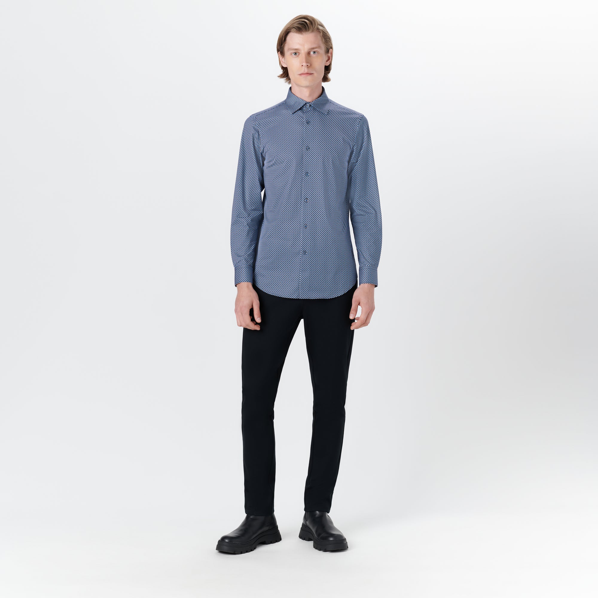 JAMES Optical Illusion Print OoohCotton Shirt