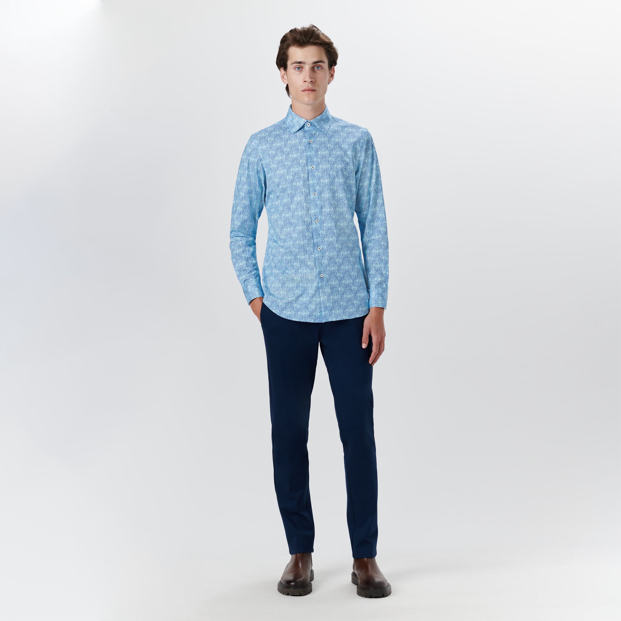 JAMES Abstract Print OoohCotton Shirt