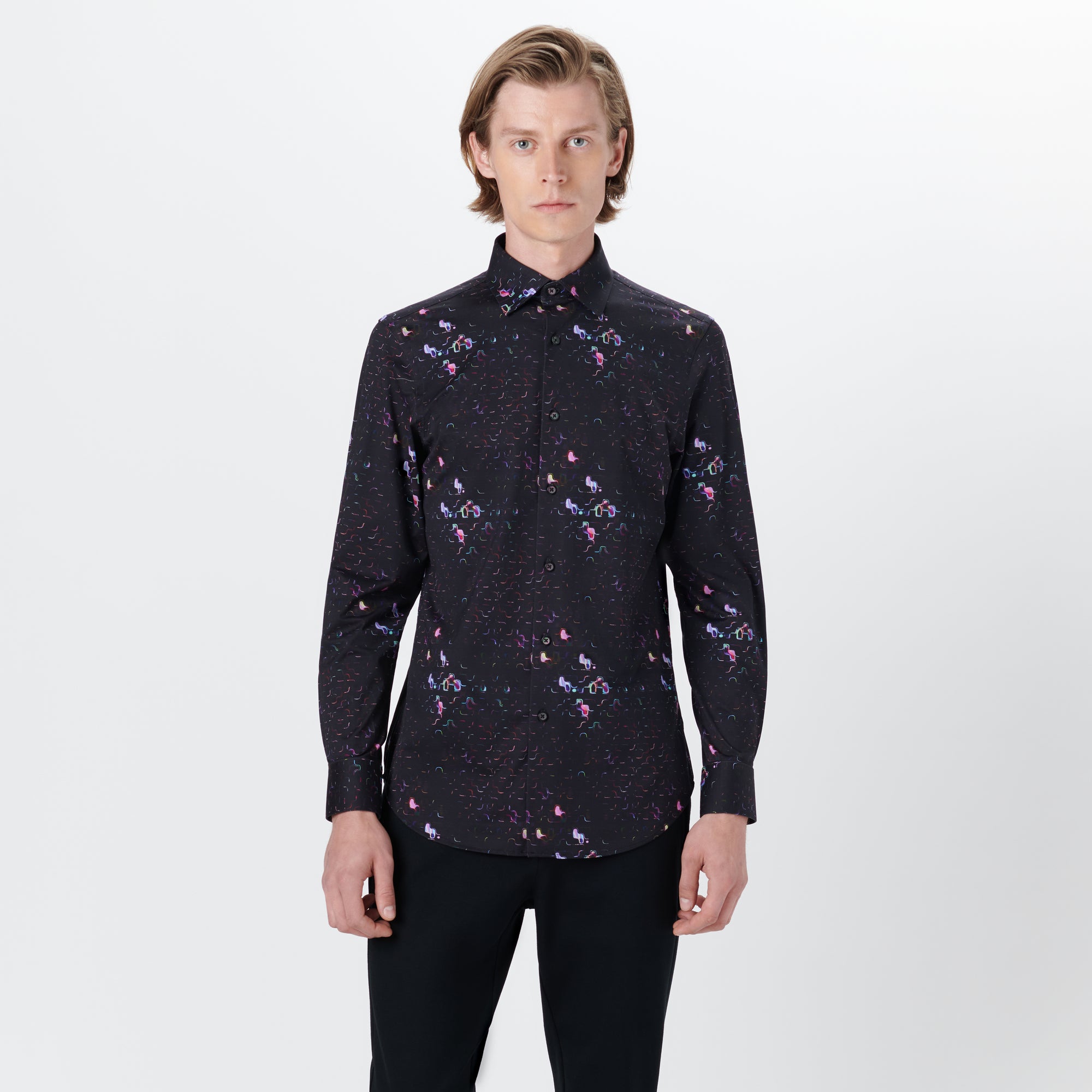 JAMES Abstract Print OoohCotton Shirt